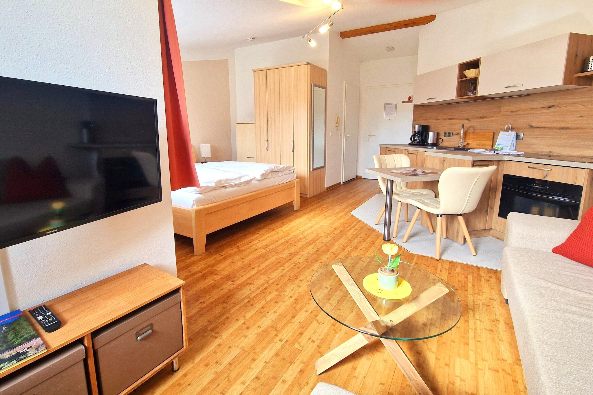 Typ P - Studio Nr 684 im Seepark Sellin - Woonkamer