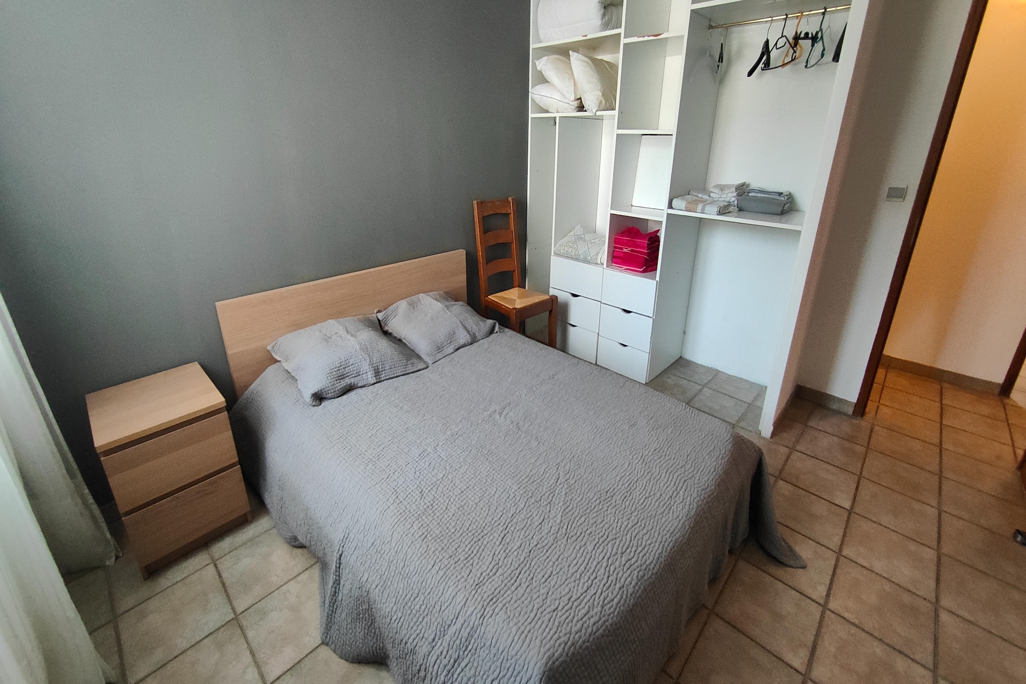 Jolie maison de vacances avec piscine - Chambre