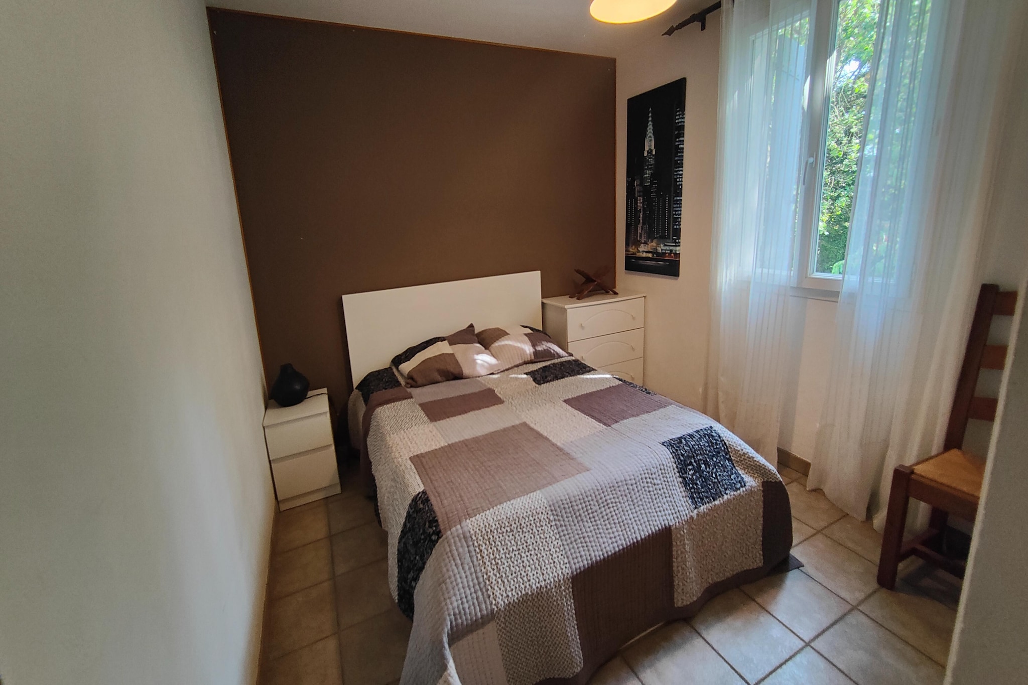 Jolie maison de vacances avec piscine - Chambre