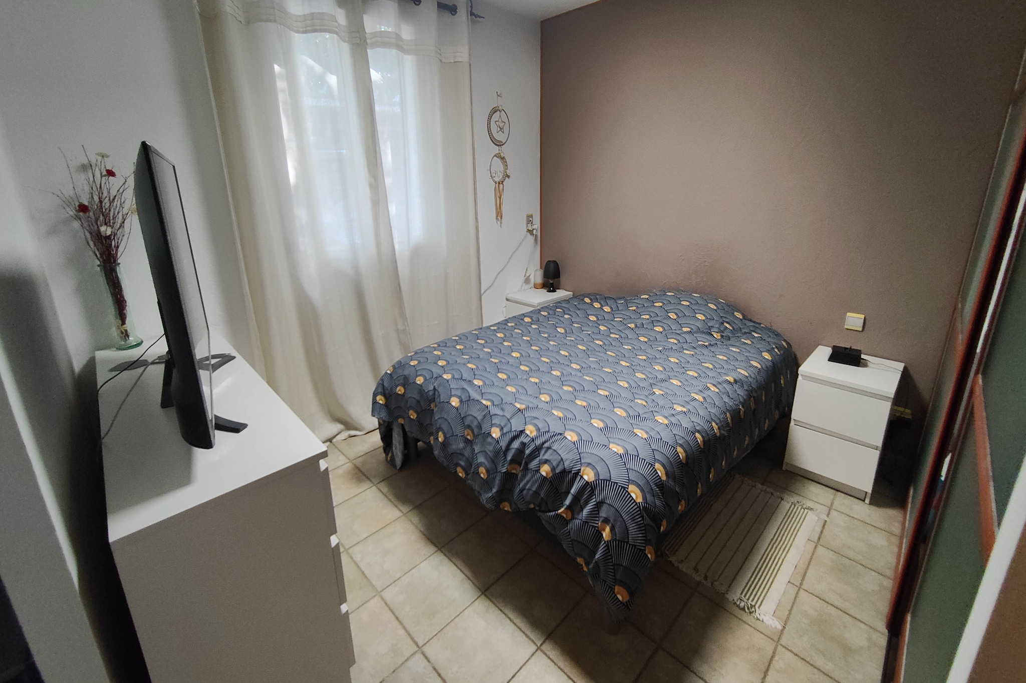 Jolie maison de vacances avec piscine - Chambre