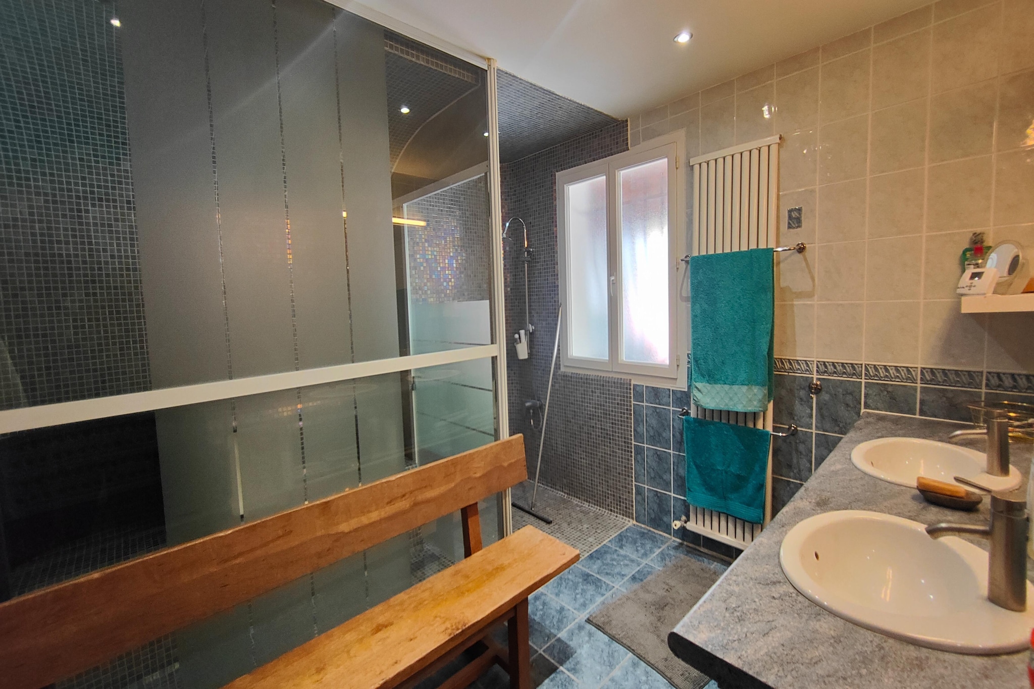 Jolie maison de vacances avec piscine - Sauna
