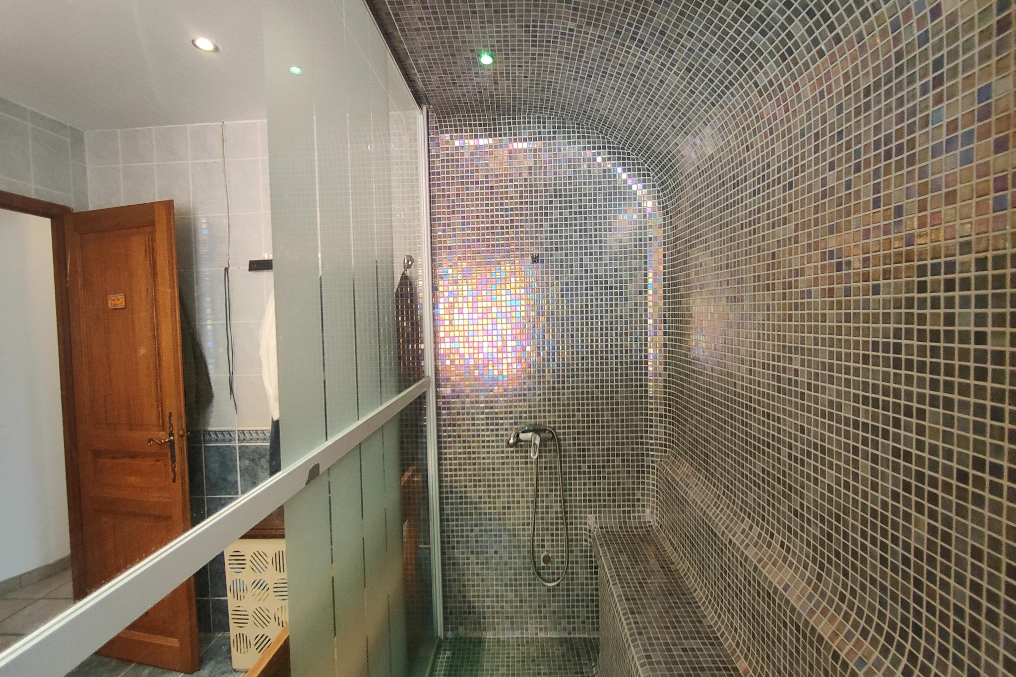 Jolie maison de vacances avec piscine - Sauna