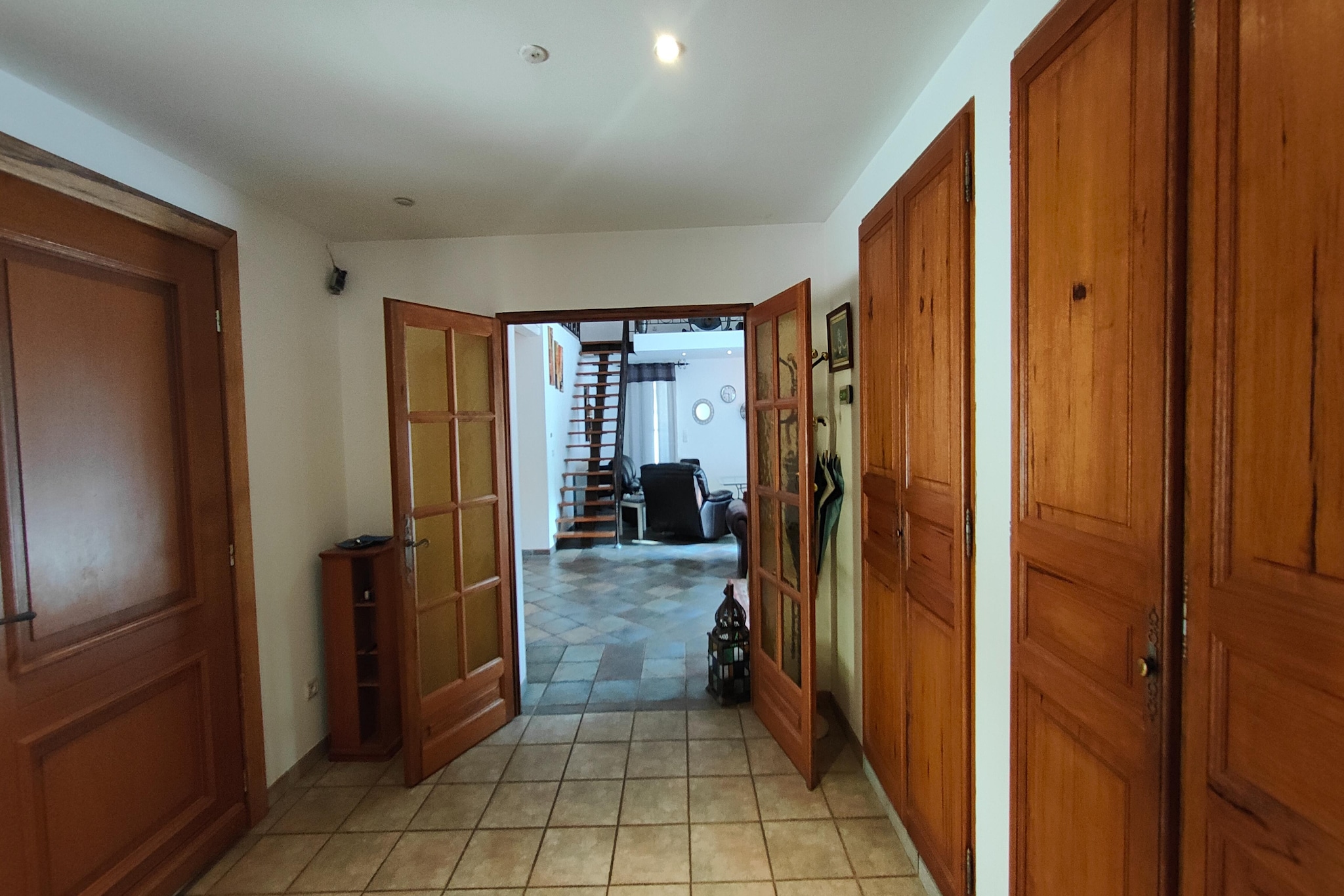 Jolie maison de vacances avec piscine - Hall / réception