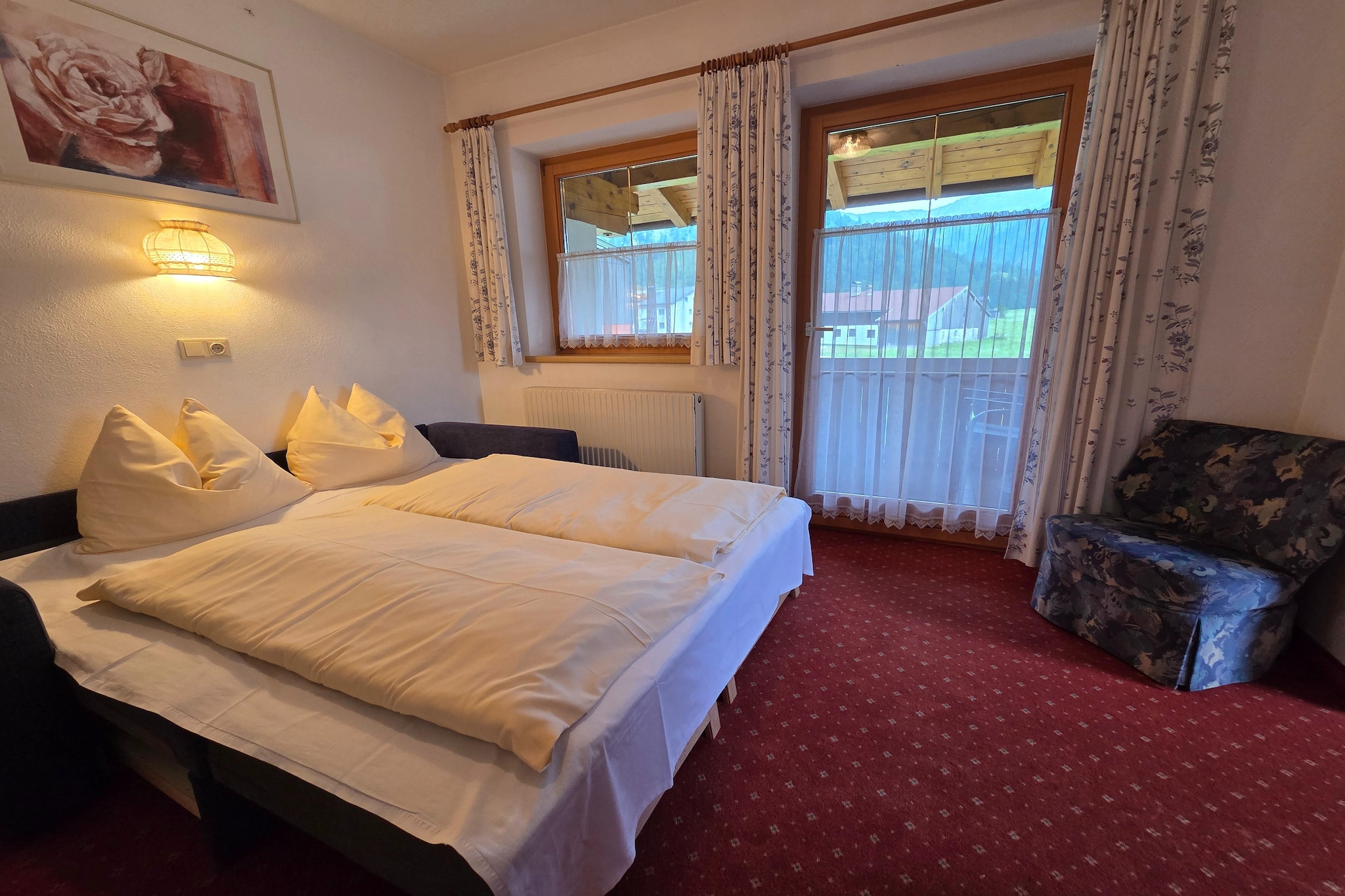 Apartment Karwendel - Schlafzimmer