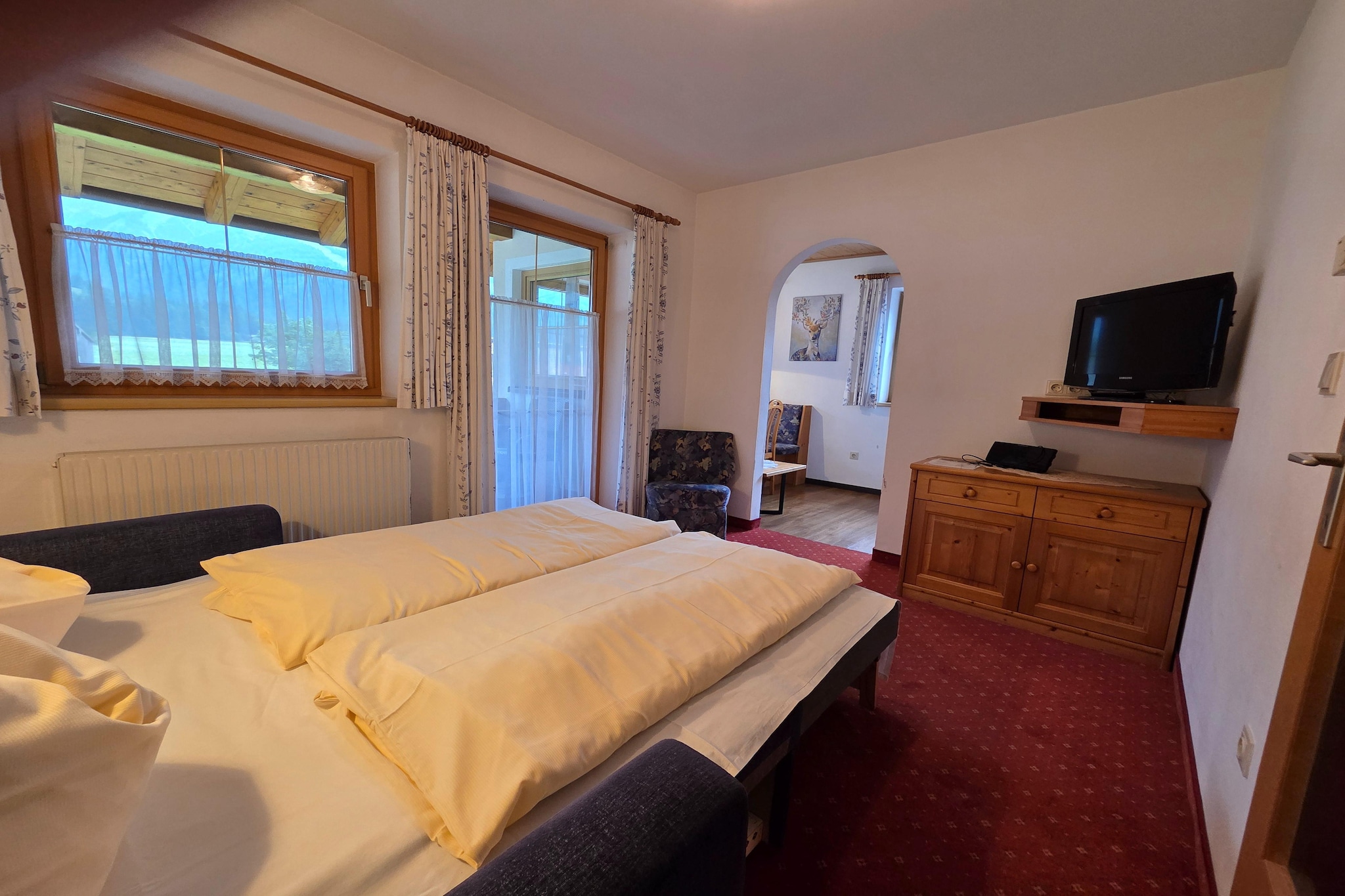 Apartment Karwendel - Schlafzimmer