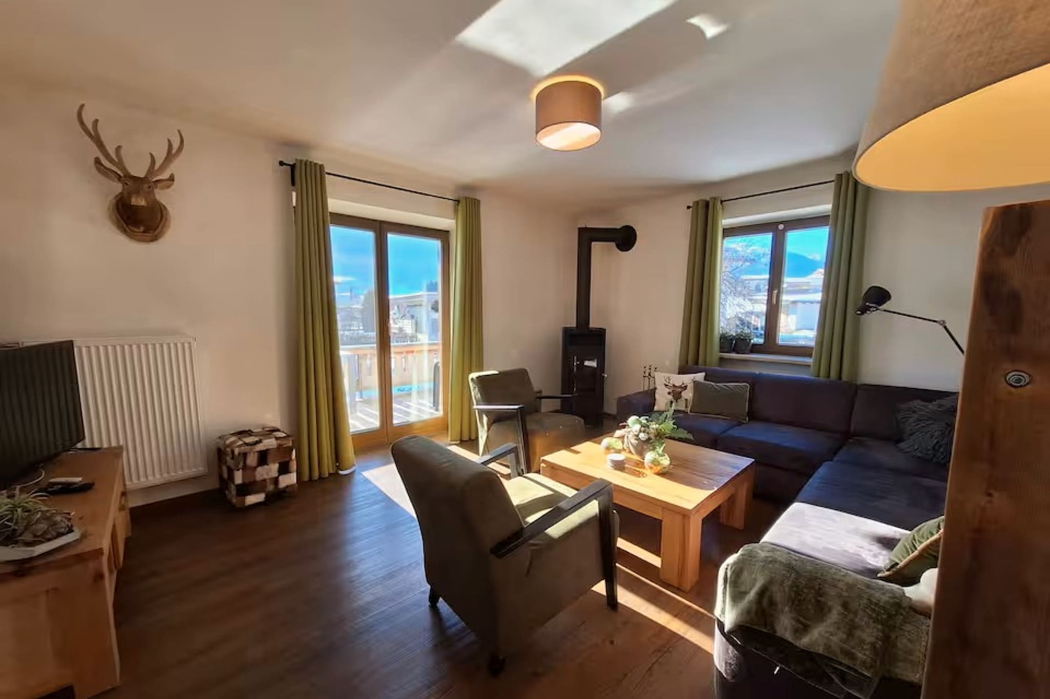Chalet Hochsonnberg - Woonkamer