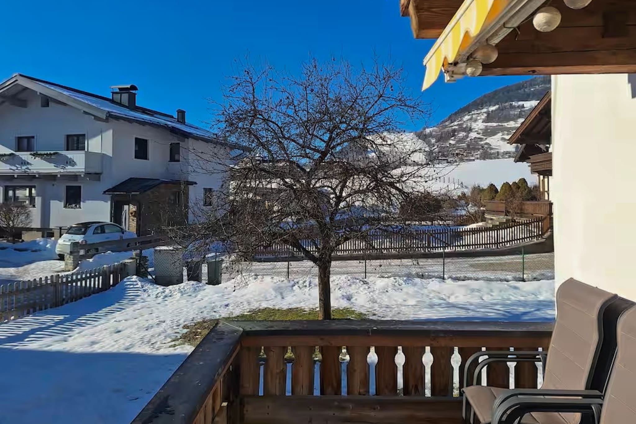 Chalet Hochsonnberg - Uitzicht winter