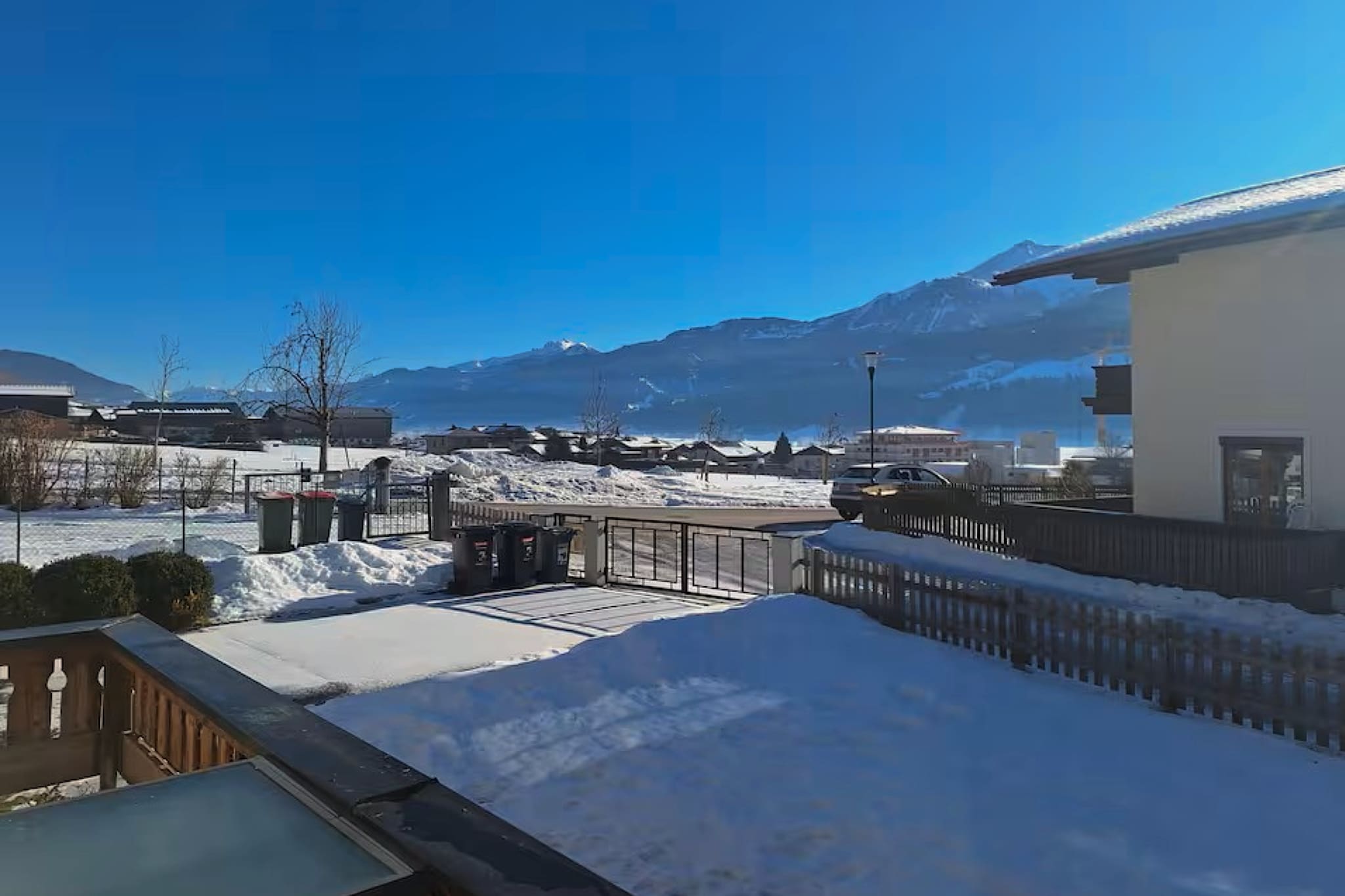 Chalet Hochsonnberg - Uitzicht winter