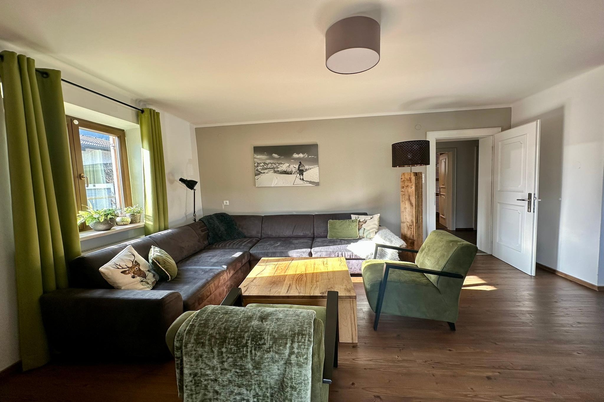 Chalet Hochsonnberg - Woonkamer