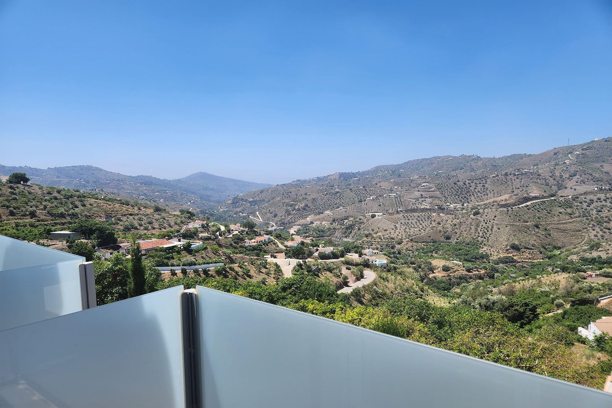 Villa Esperanza - View in summer