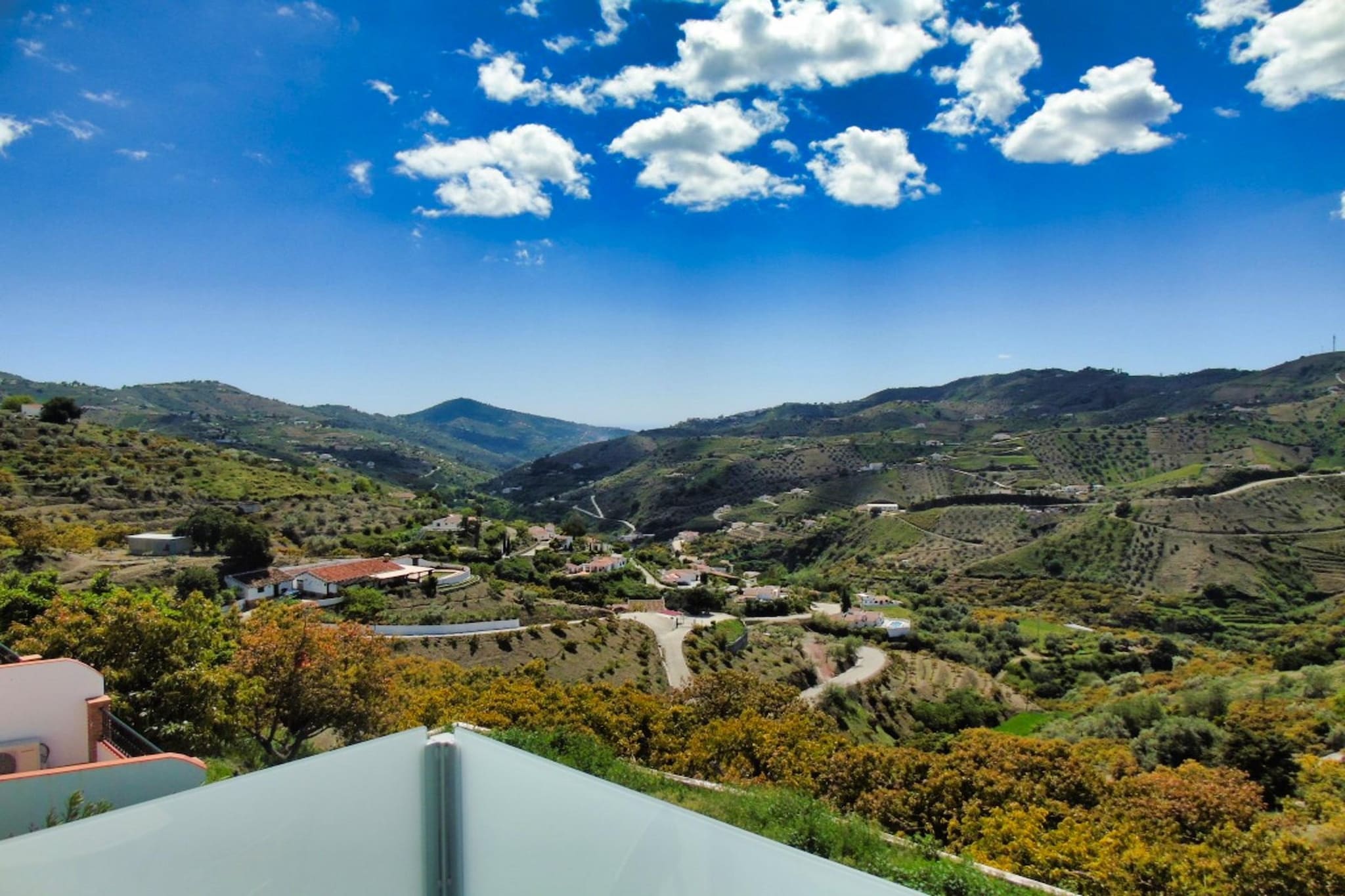 Villa Esperanza - View in summer