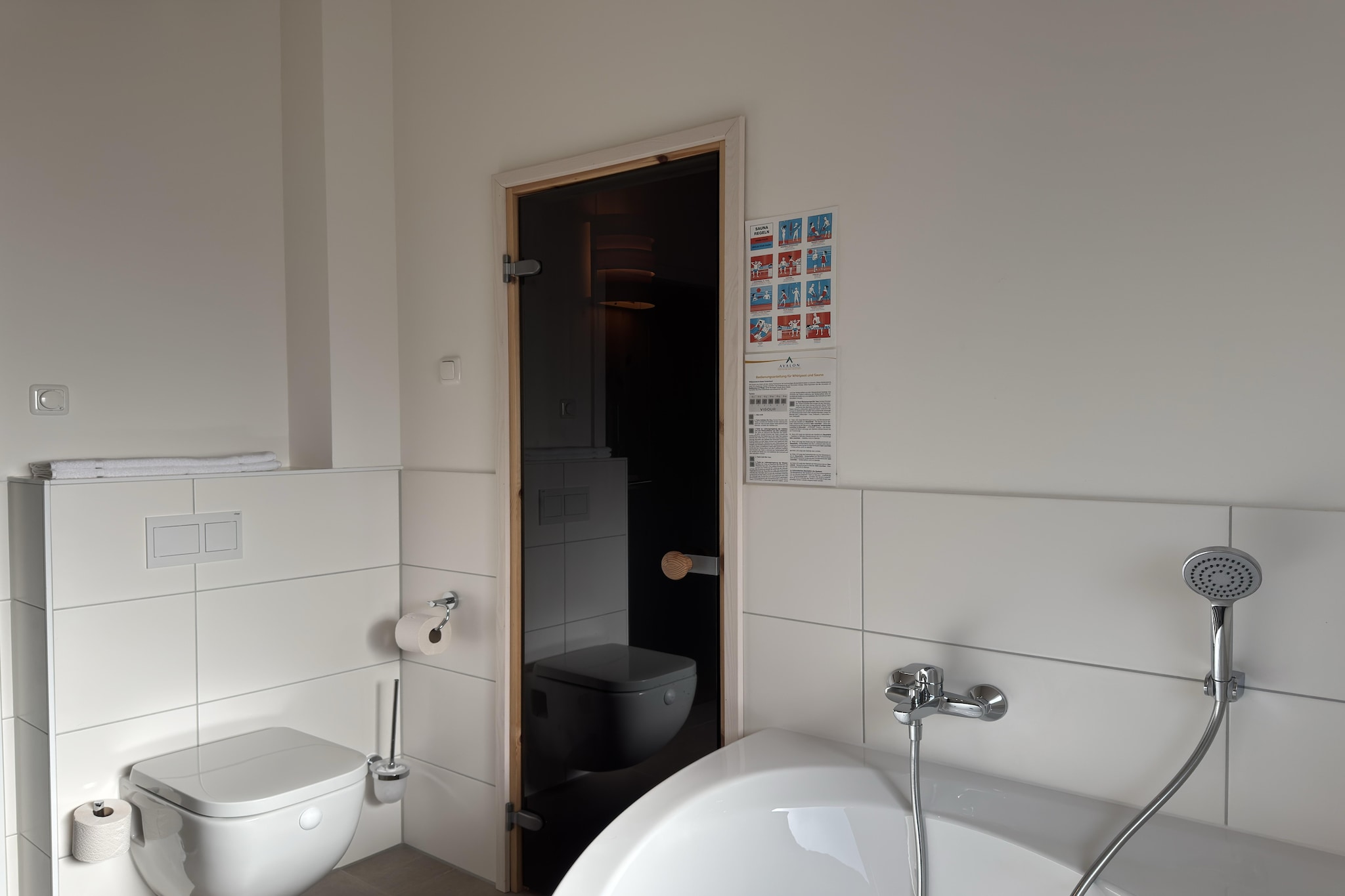Ferienhaus A - Badezimmer