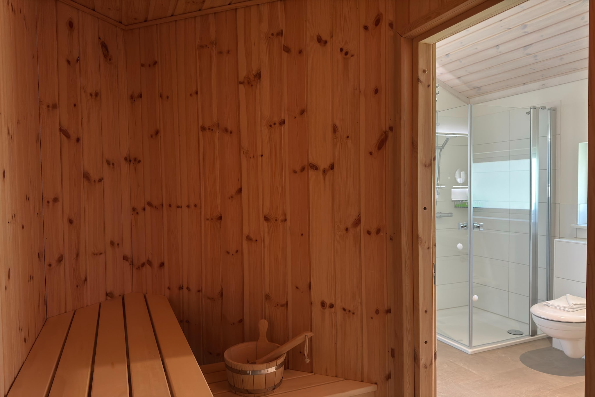 Ferienhaus B - Sauna