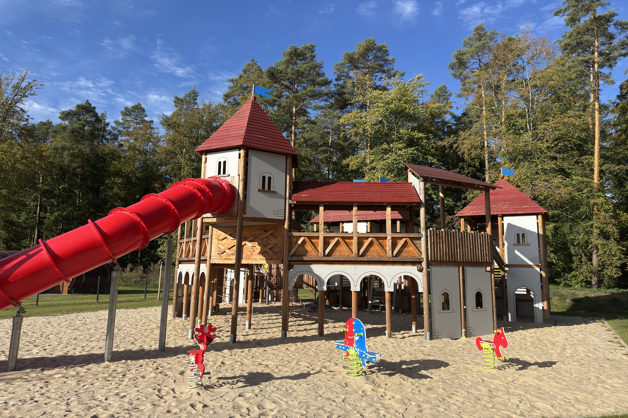 Ferienhaus B - Parkeinrichtungen