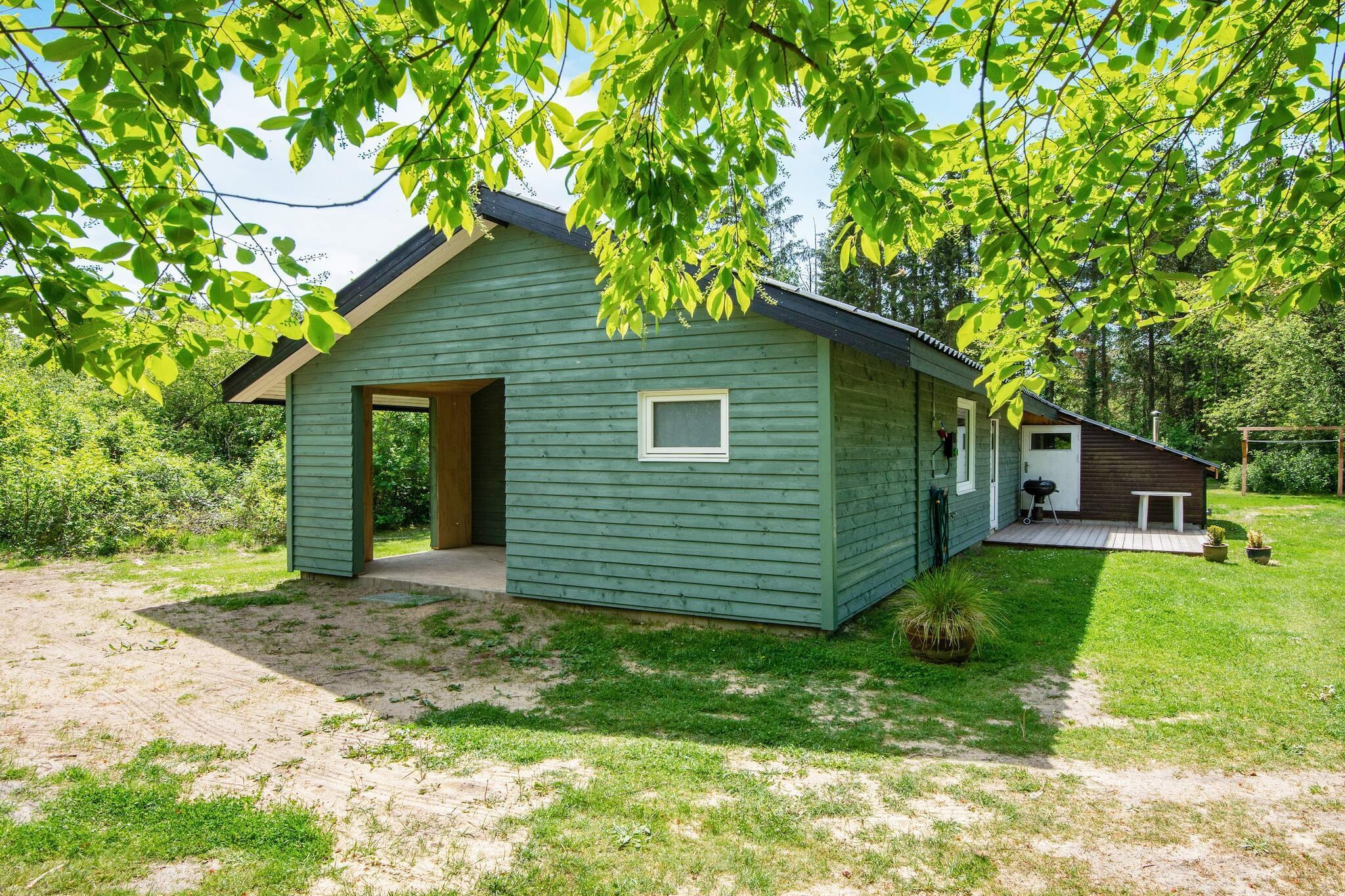 5 sterren vakantie huis in Bording - Buitenlucht