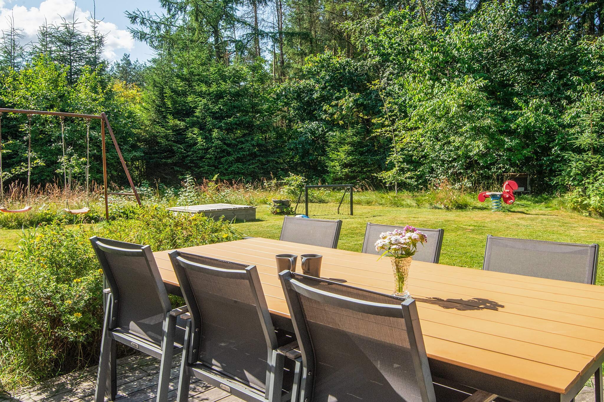 5 sterren vakantie huis in Bording - Uitzicht