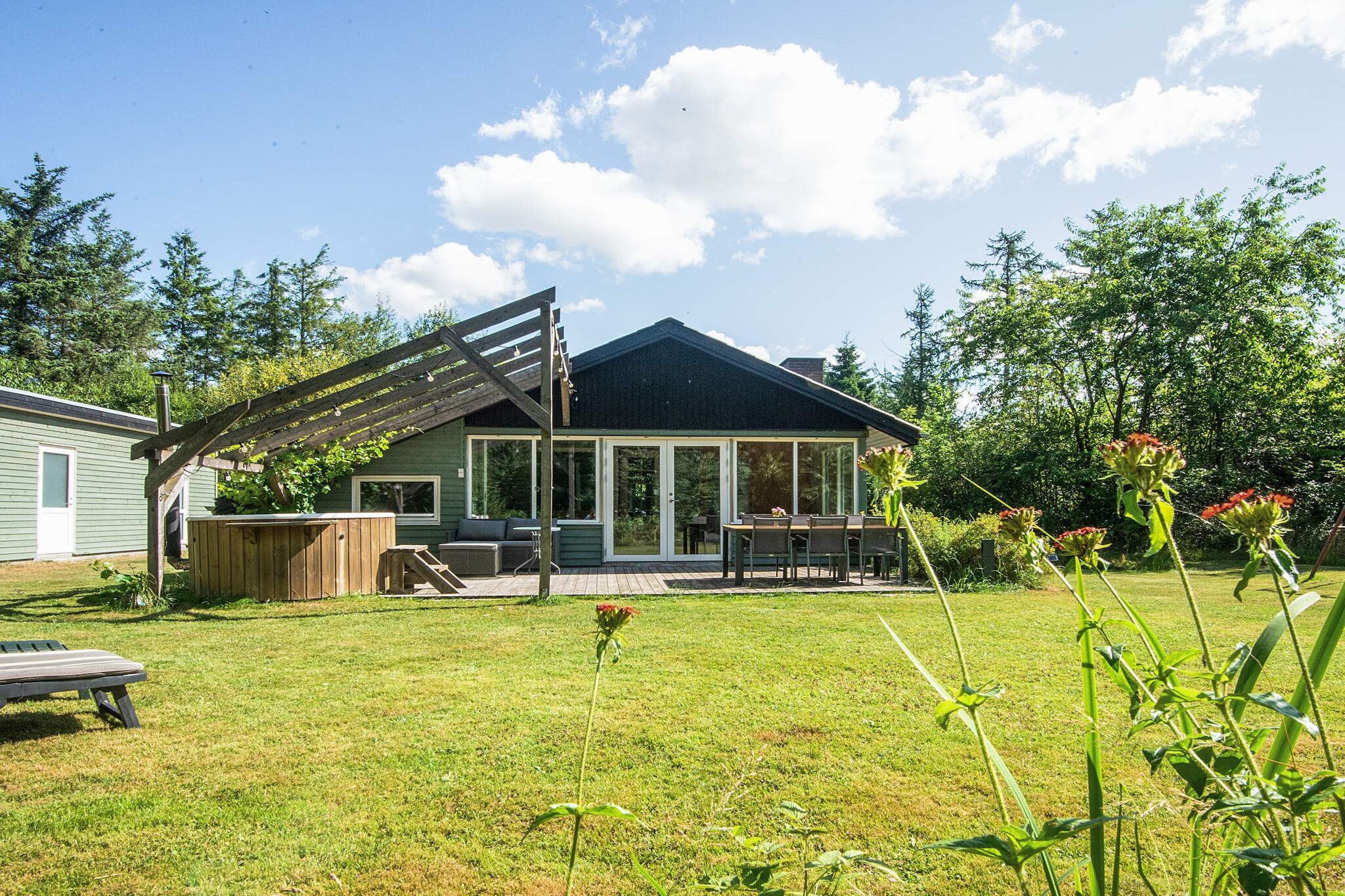 5 sterren vakantie huis in Bording - Uitzicht