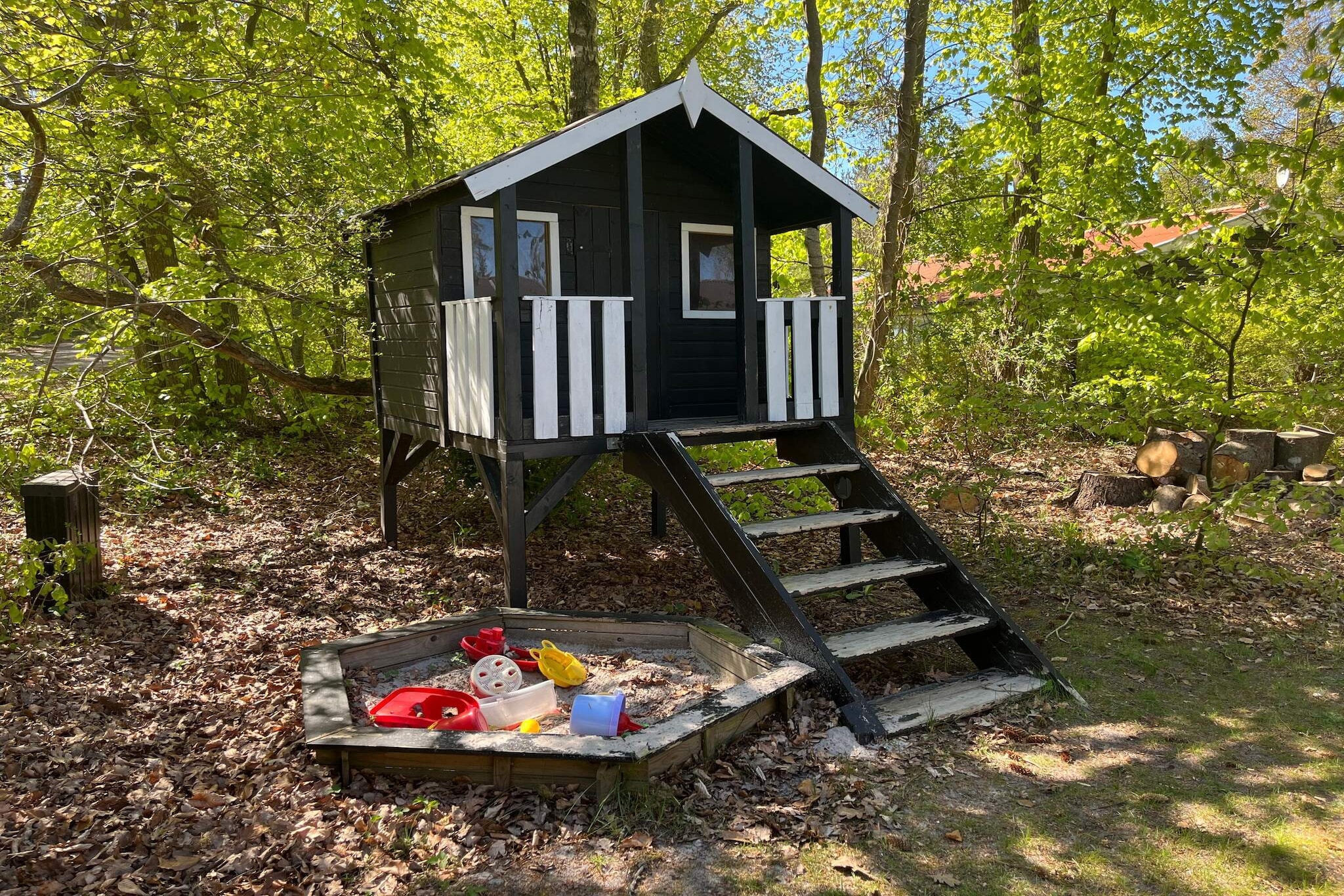 4 Sterne Ferienhaus in Glesborg - Im Freien