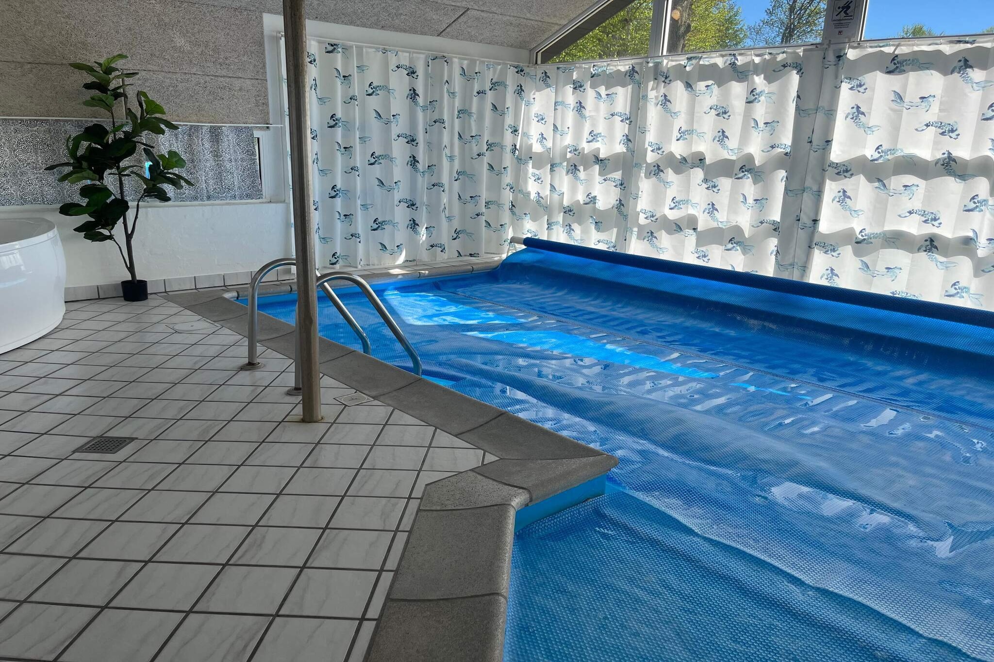 4 Sterne Ferienhaus in Glesborg - Schwimmbad