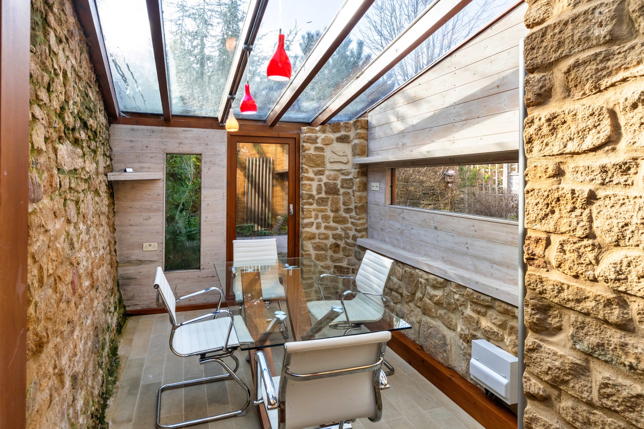 Hollies Cottage, Oak (3 bed) - Terrasbalkon