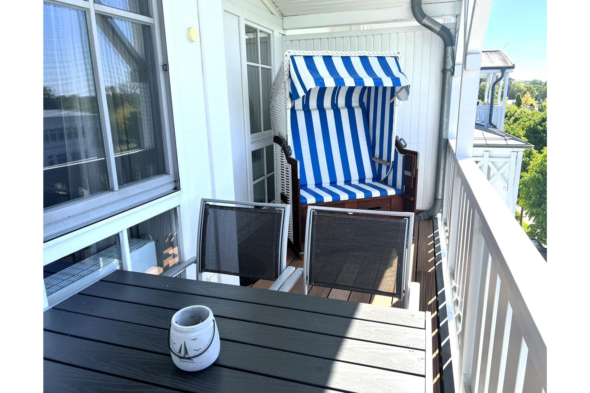 Typ Y - Fewo Nr 390 im Seepark Sellin - Terrasse / balcon