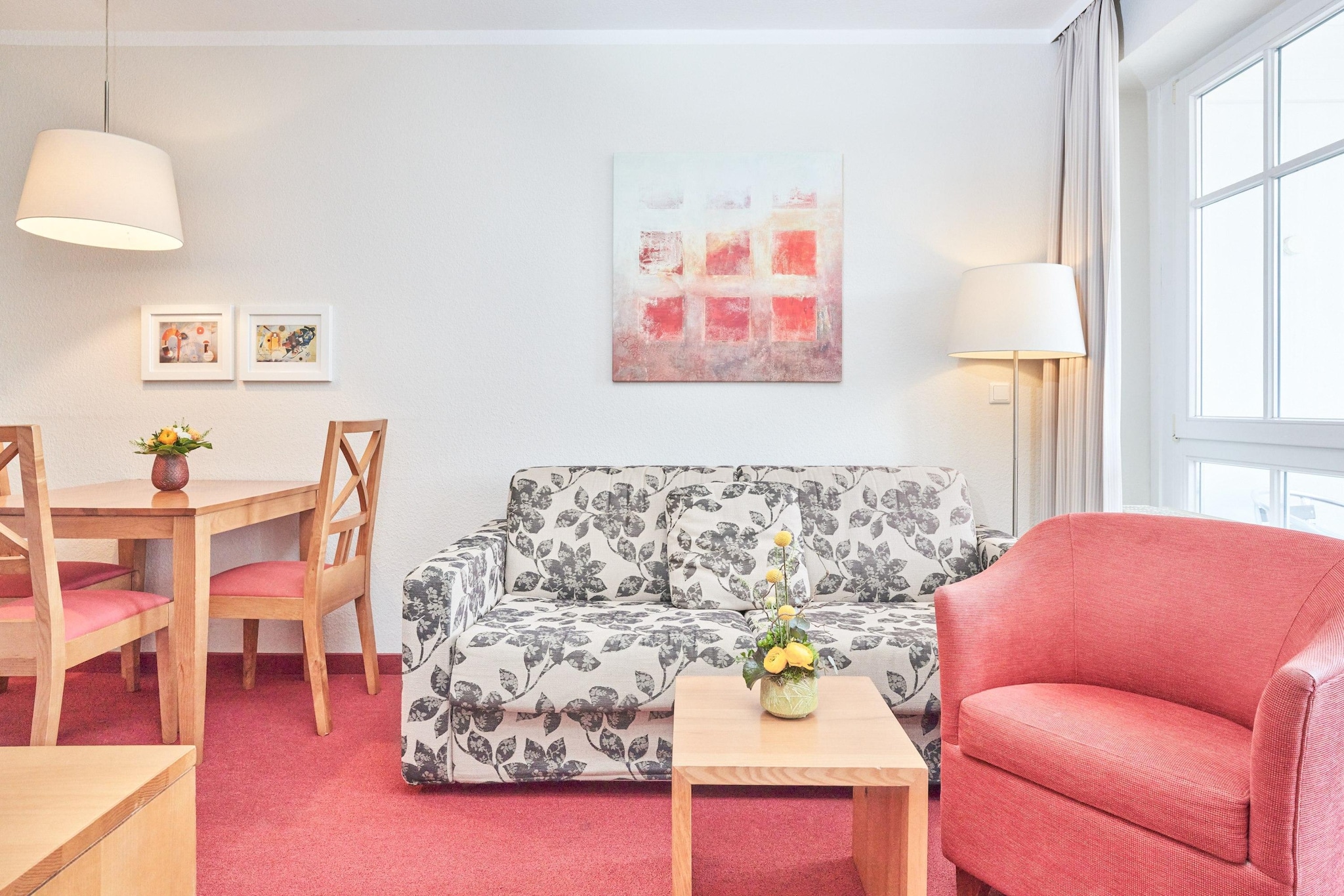 Typ L - Fewo Nr 340 im Seepark Sellin - Woonkamer