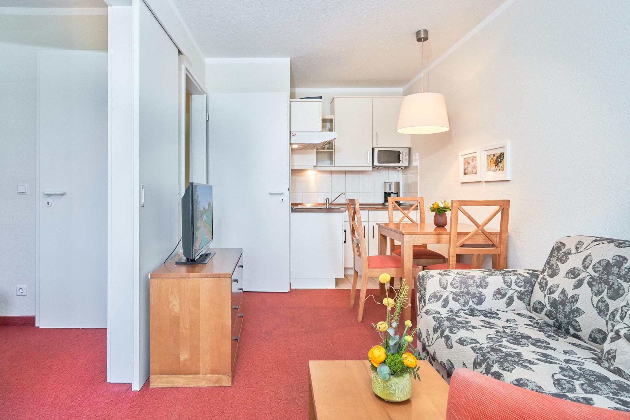 Typ L - Fewo Nr 340 im Seepark Sellin - Woonkamer
