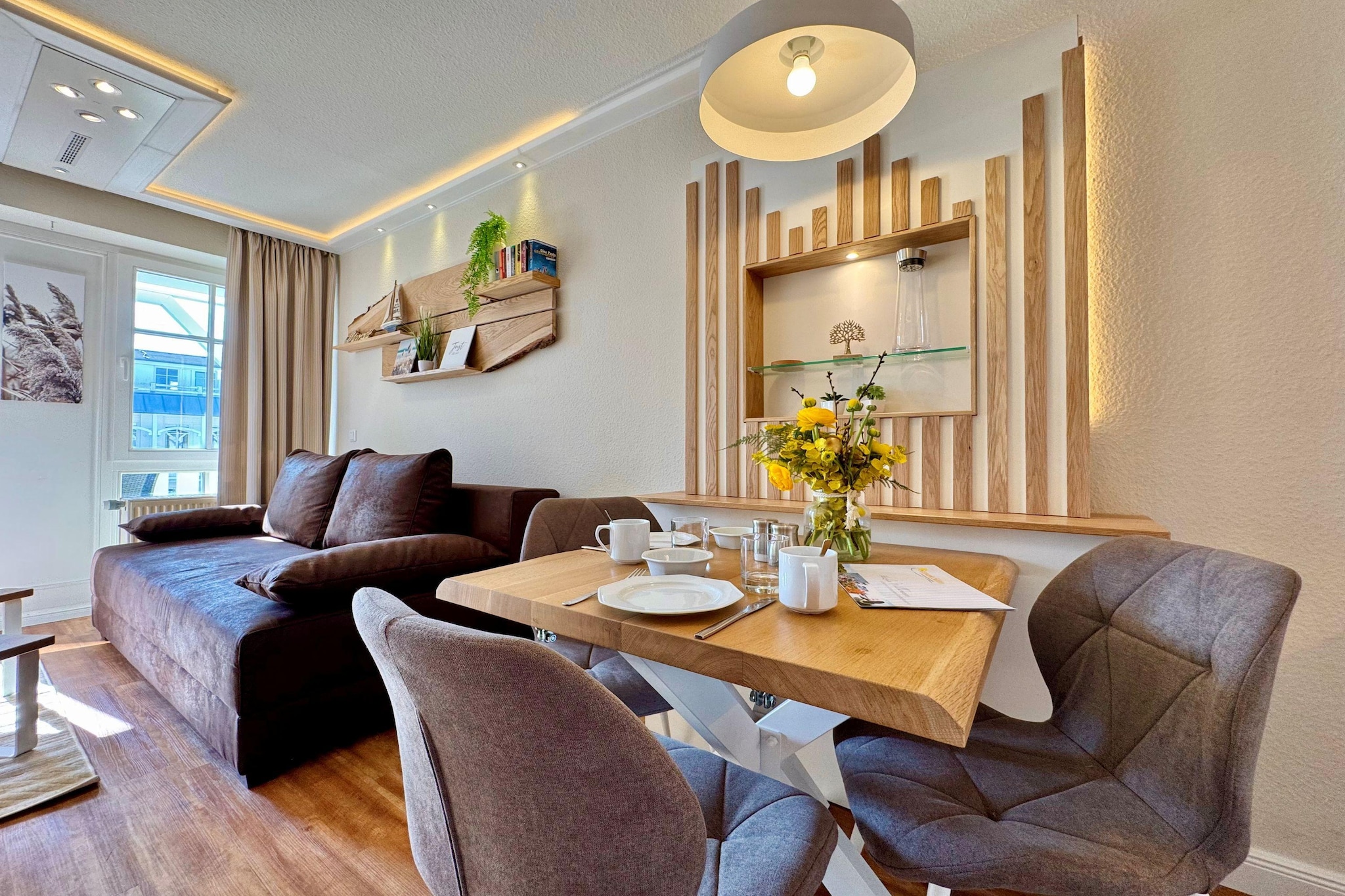 Typ L - Fewo Nr 347 im Seepark Sellin - Woonkamer