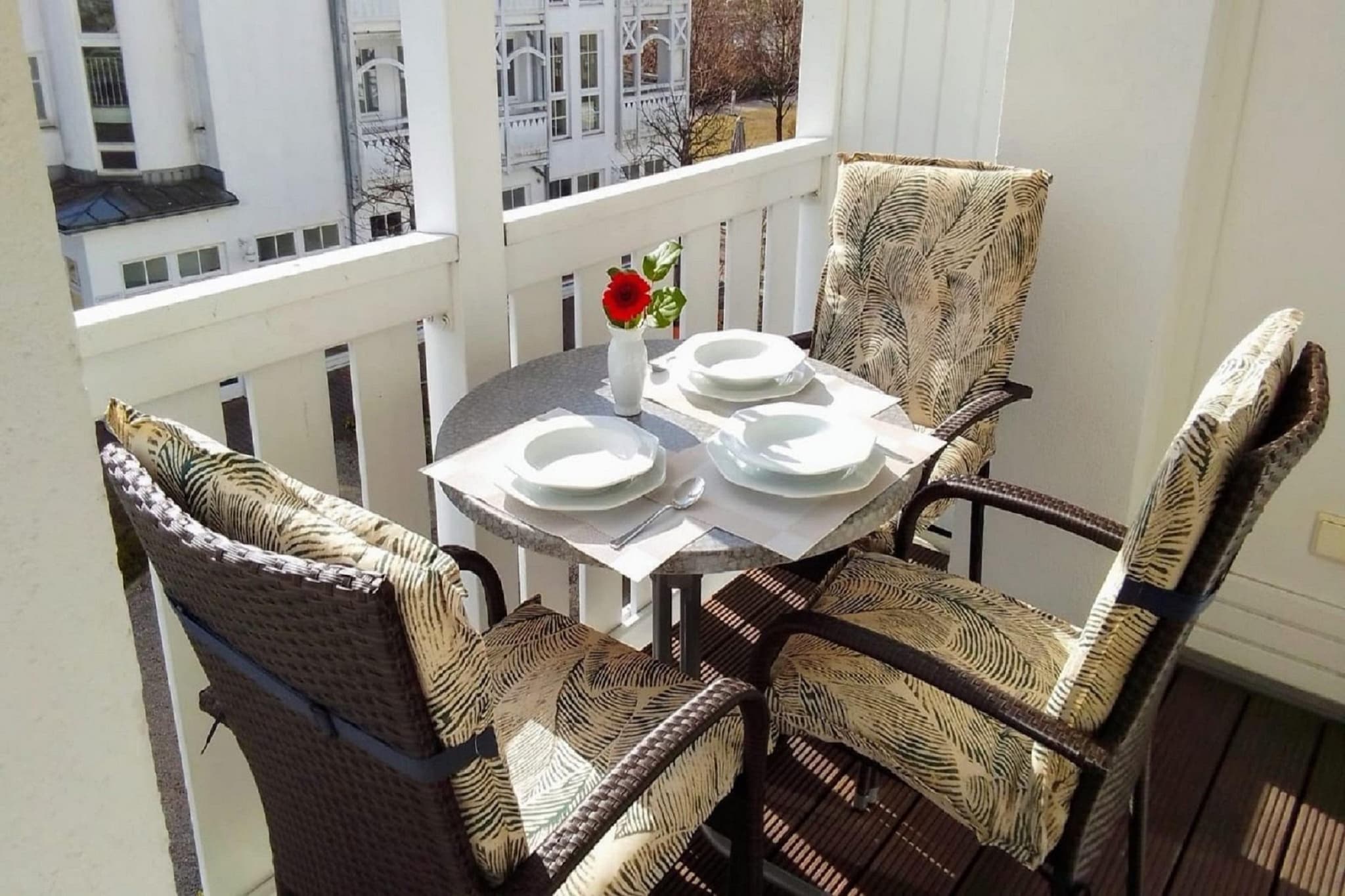 Typ L - Fewo Nr 348 im Seepark Sellin - Terrasbalkon