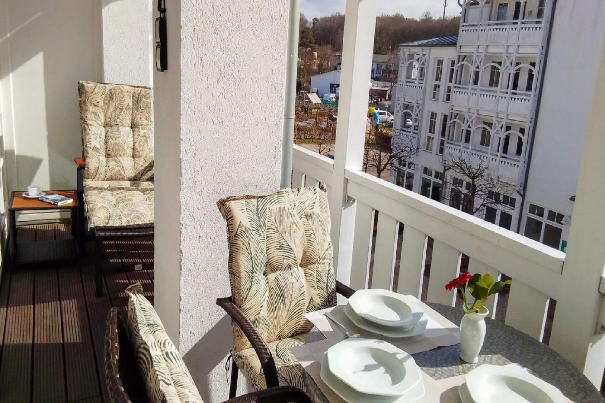 Typ L - Fewo Nr 348 im Seepark Sellin - Terrasbalkon