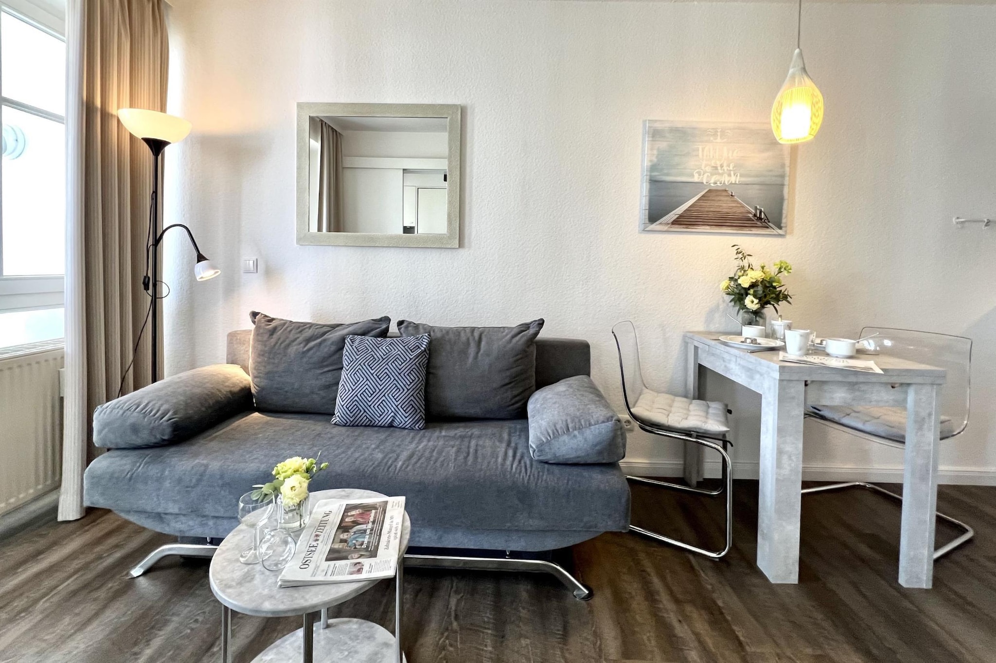 Typ L - Fewo Nr 368 im Seepark Sellin - Woonkamer