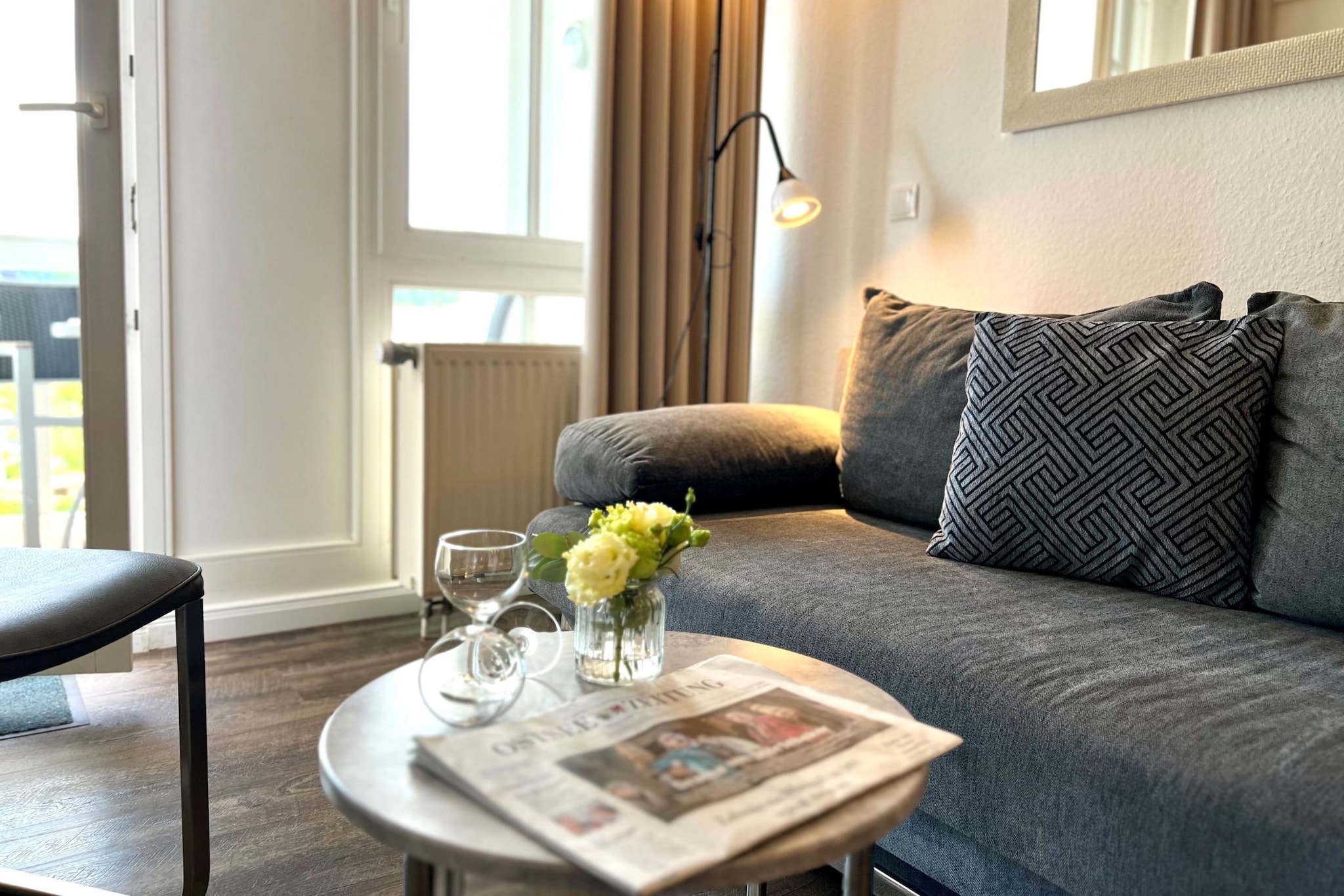 Typ L - Fewo Nr 368 im Seepark Sellin - Woonkamer