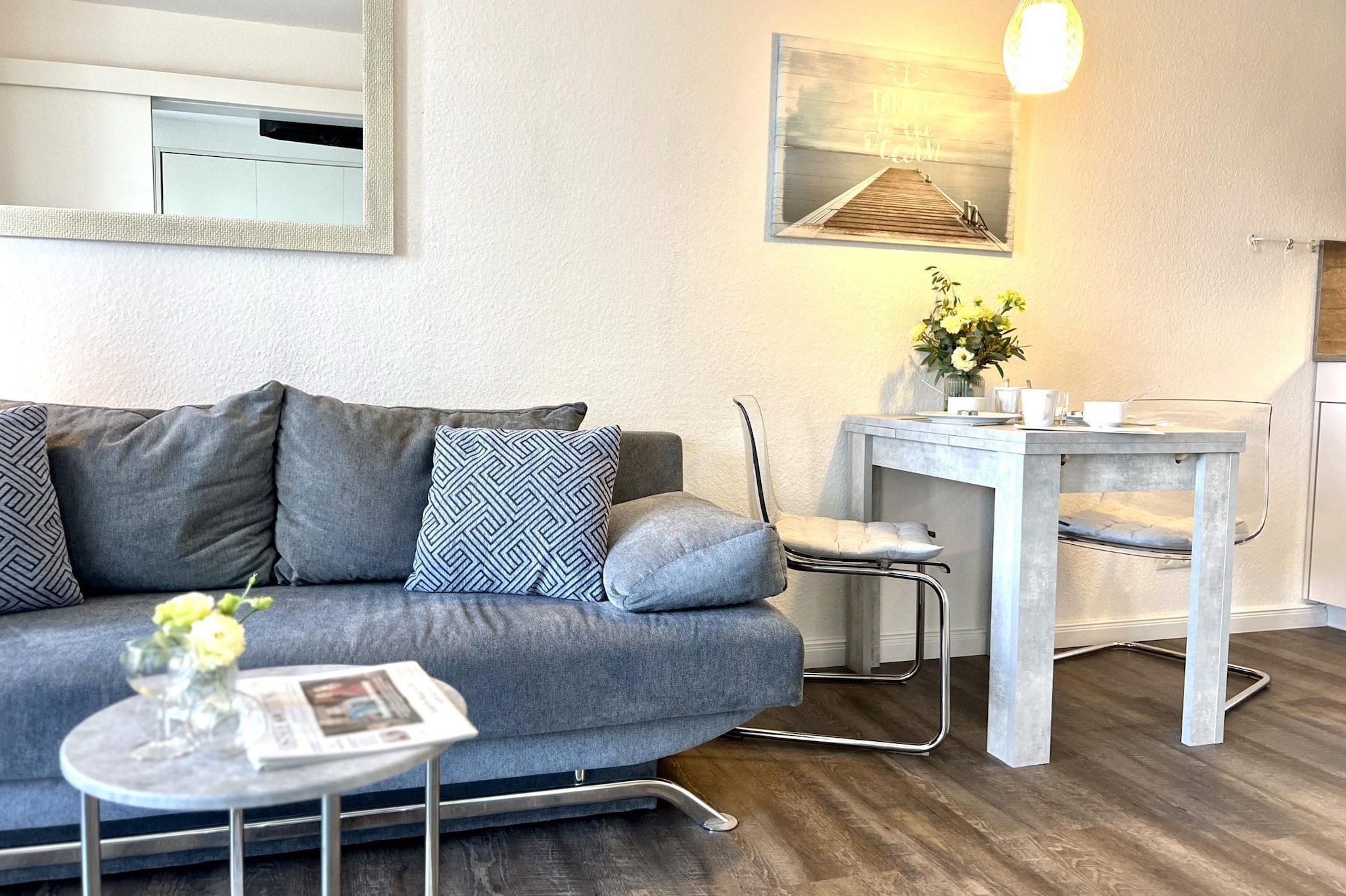 Typ L - Fewo Nr 368 im Seepark Sellin - Woonkamer