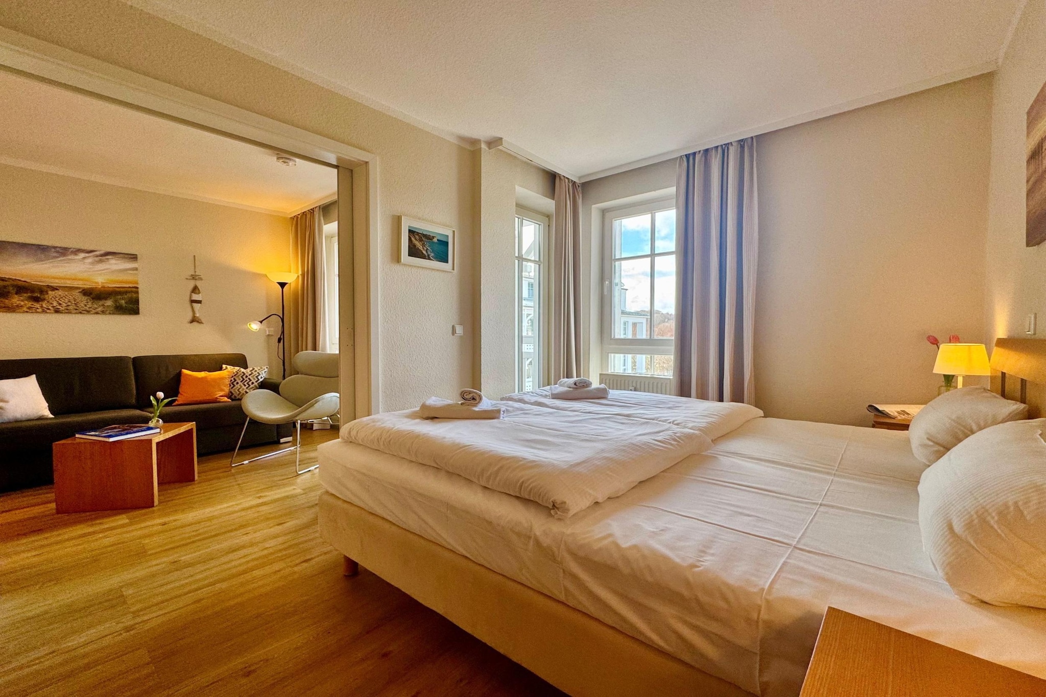 Typ L - Fewo Nr 370 im Seepark Sellin - Slaapkamer