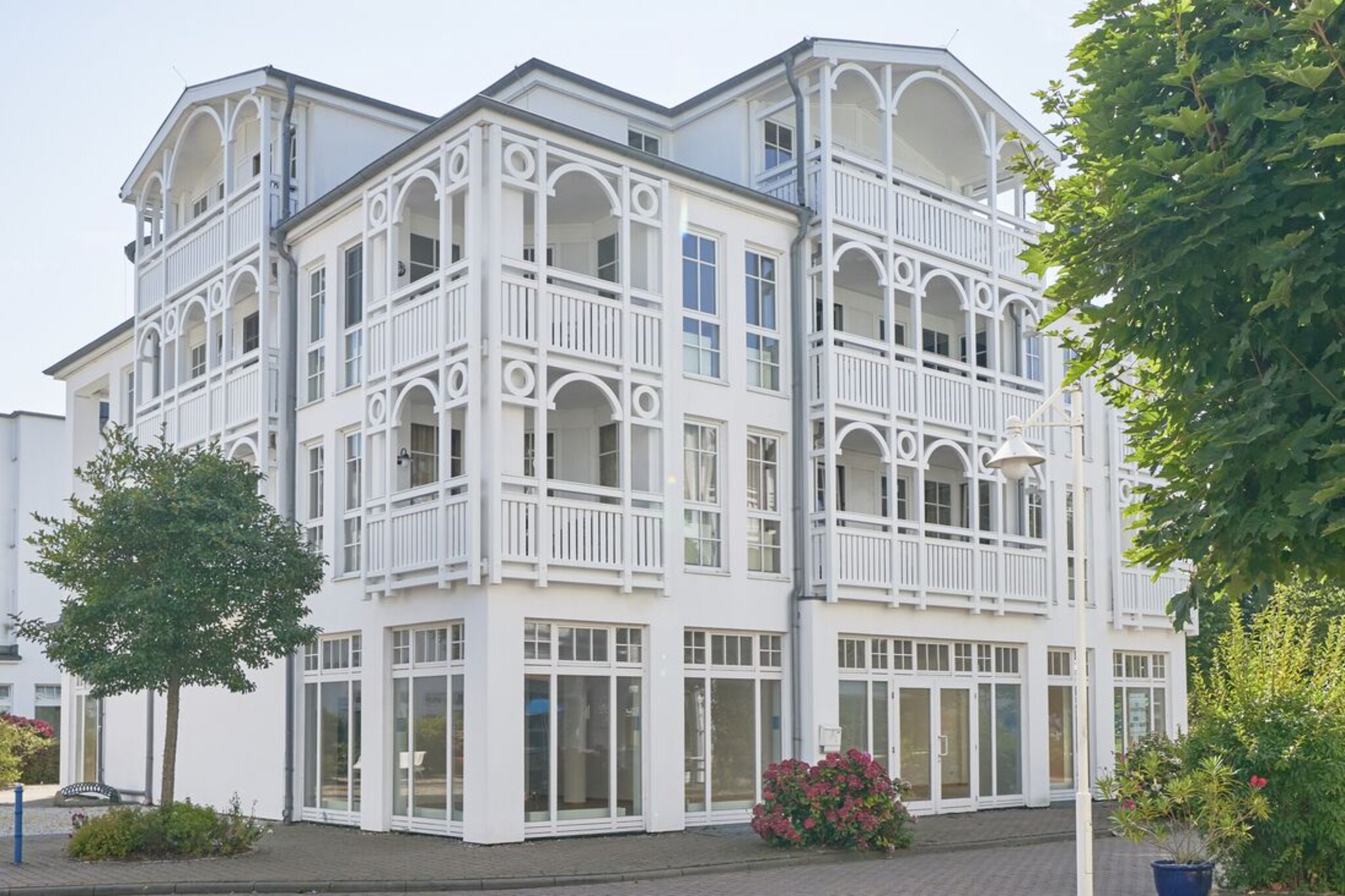 Typ L - Fewo Nr 448 im Seepark Sellin - Buitenkant zomer