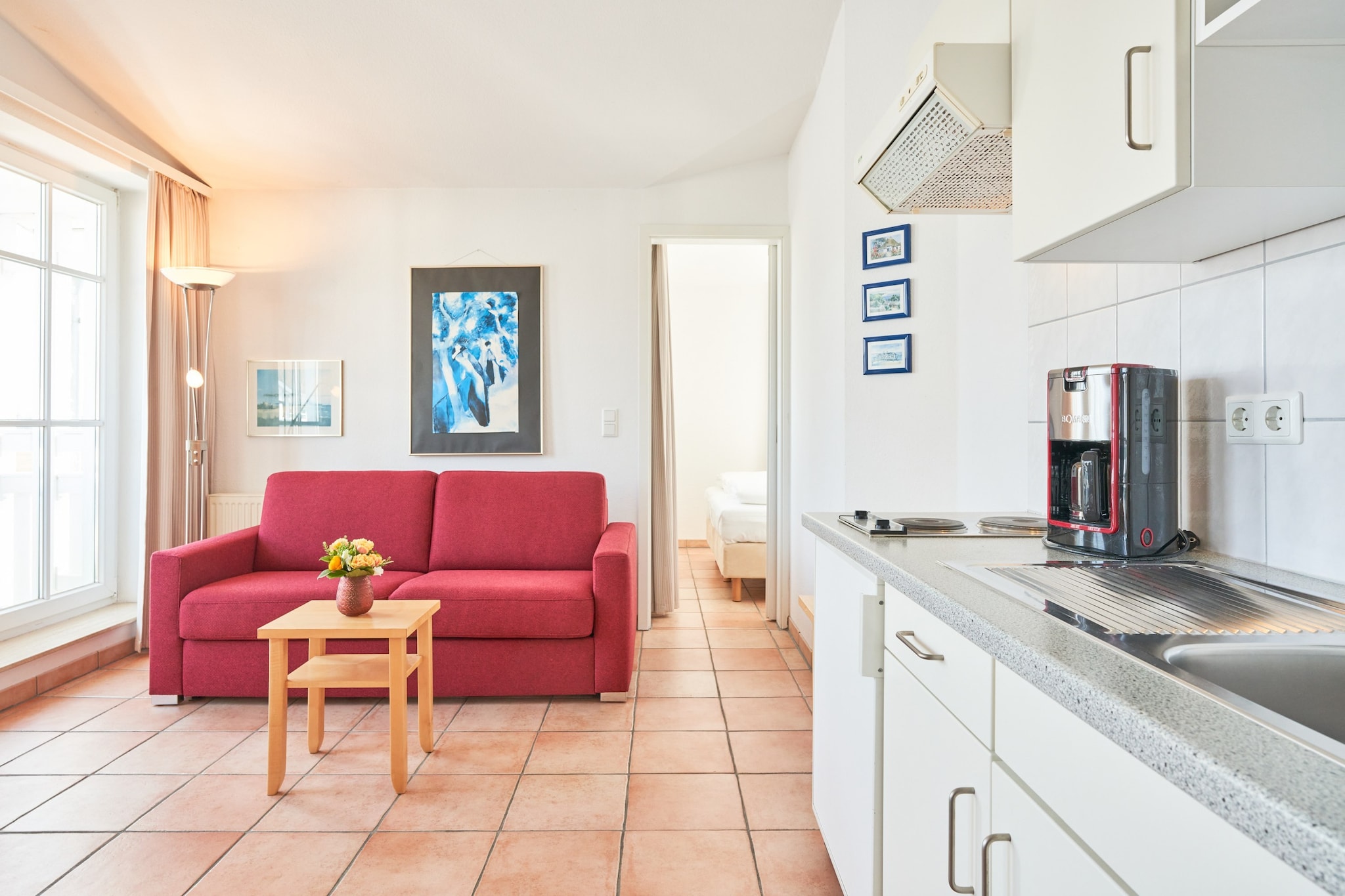 Typ L - Fewo Nr 448 im Seepark Sellin - Woonkamer