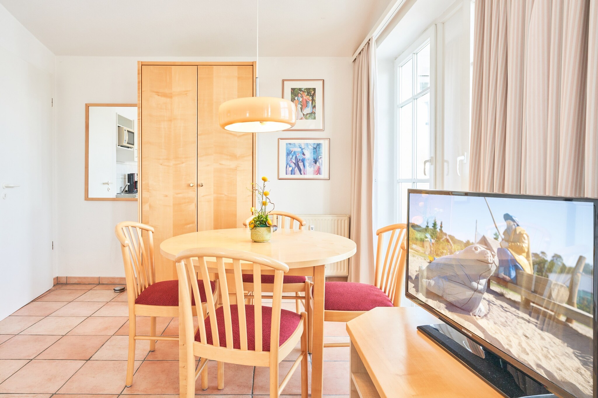 Typ L - Fewo Nr 448 im Seepark Sellin - Woonkamer