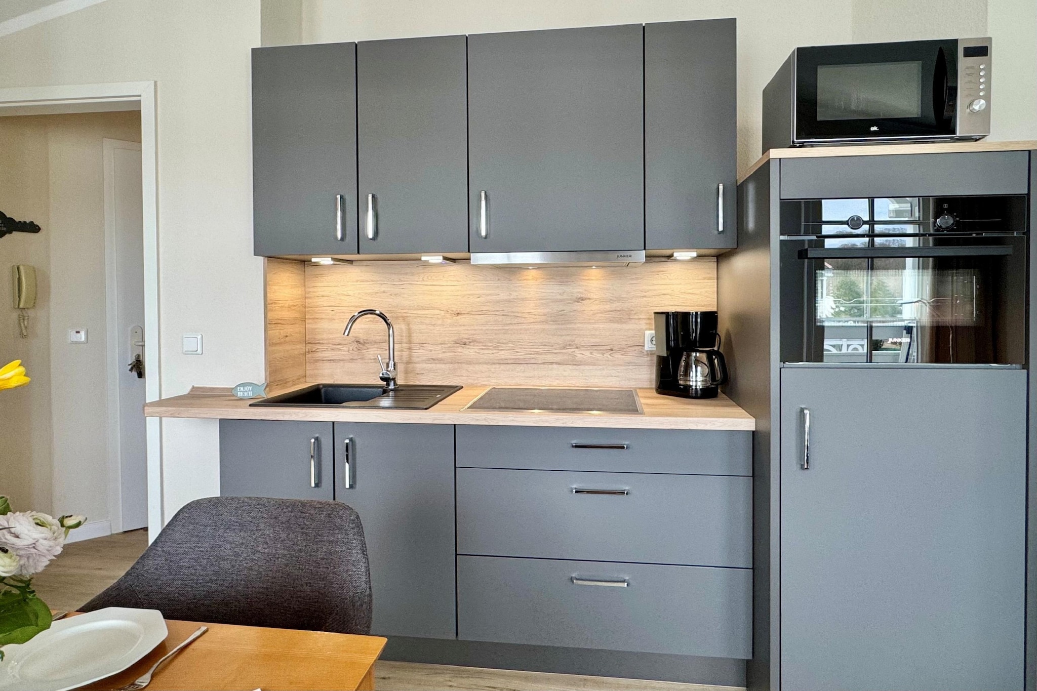 Typ L - Fewo Nr 451 im Seepark Sellin - Keuken