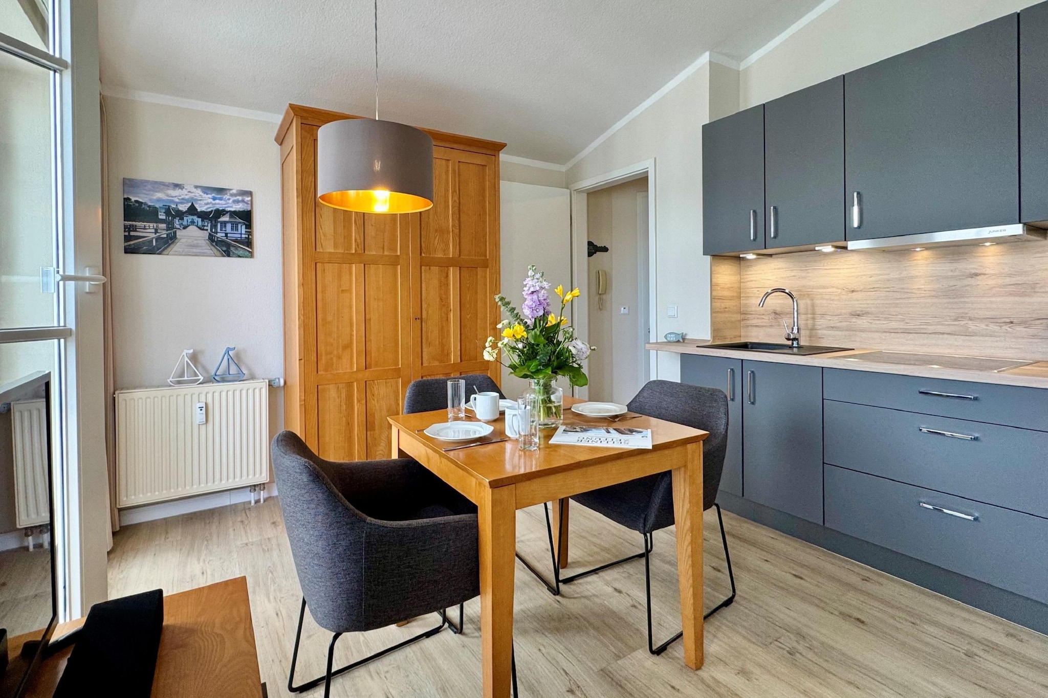 Typ L - Fewo Nr 451 im Seepark Sellin - Keuken