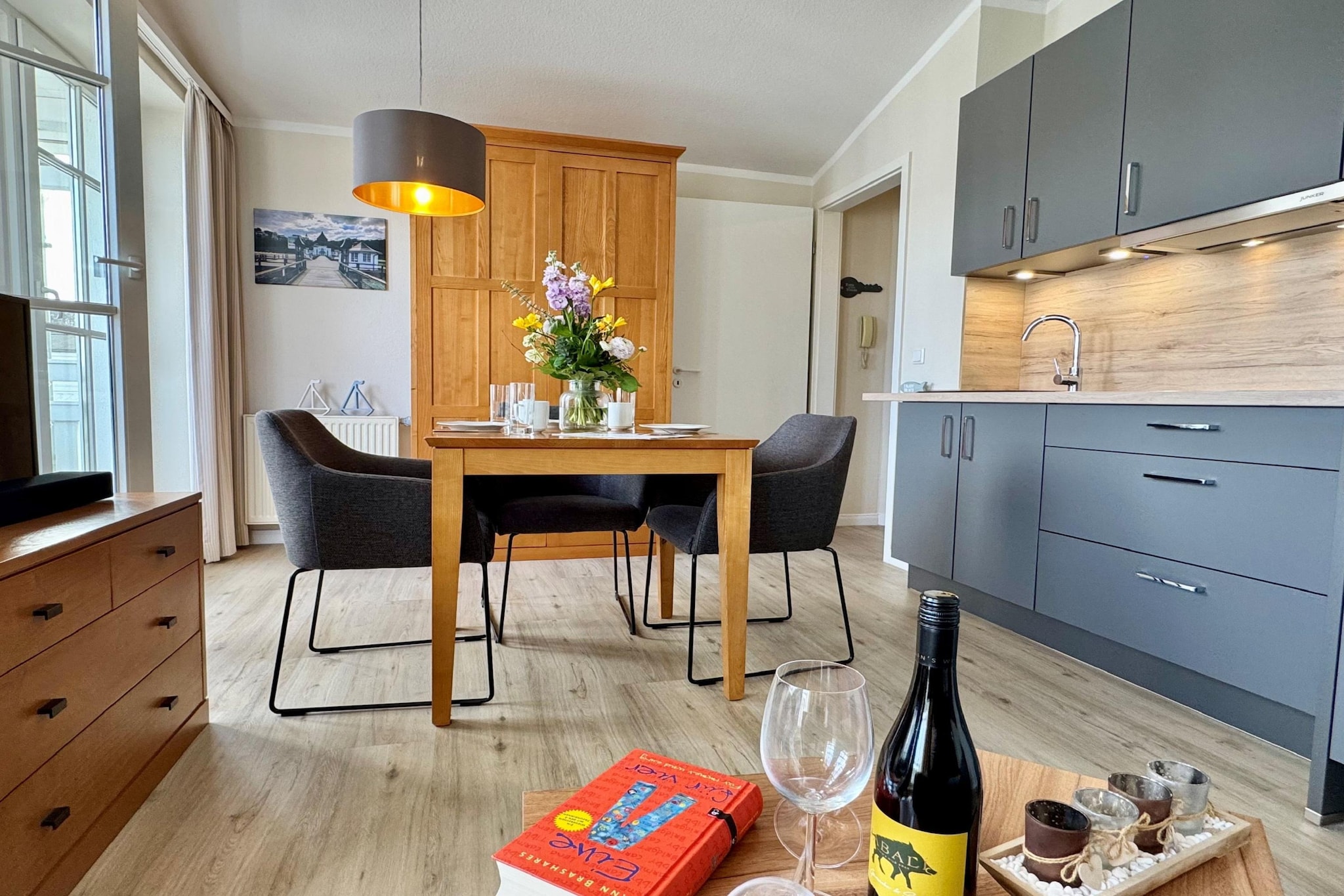 Typ L - Fewo Nr 451 im Seepark Sellin - Keuken