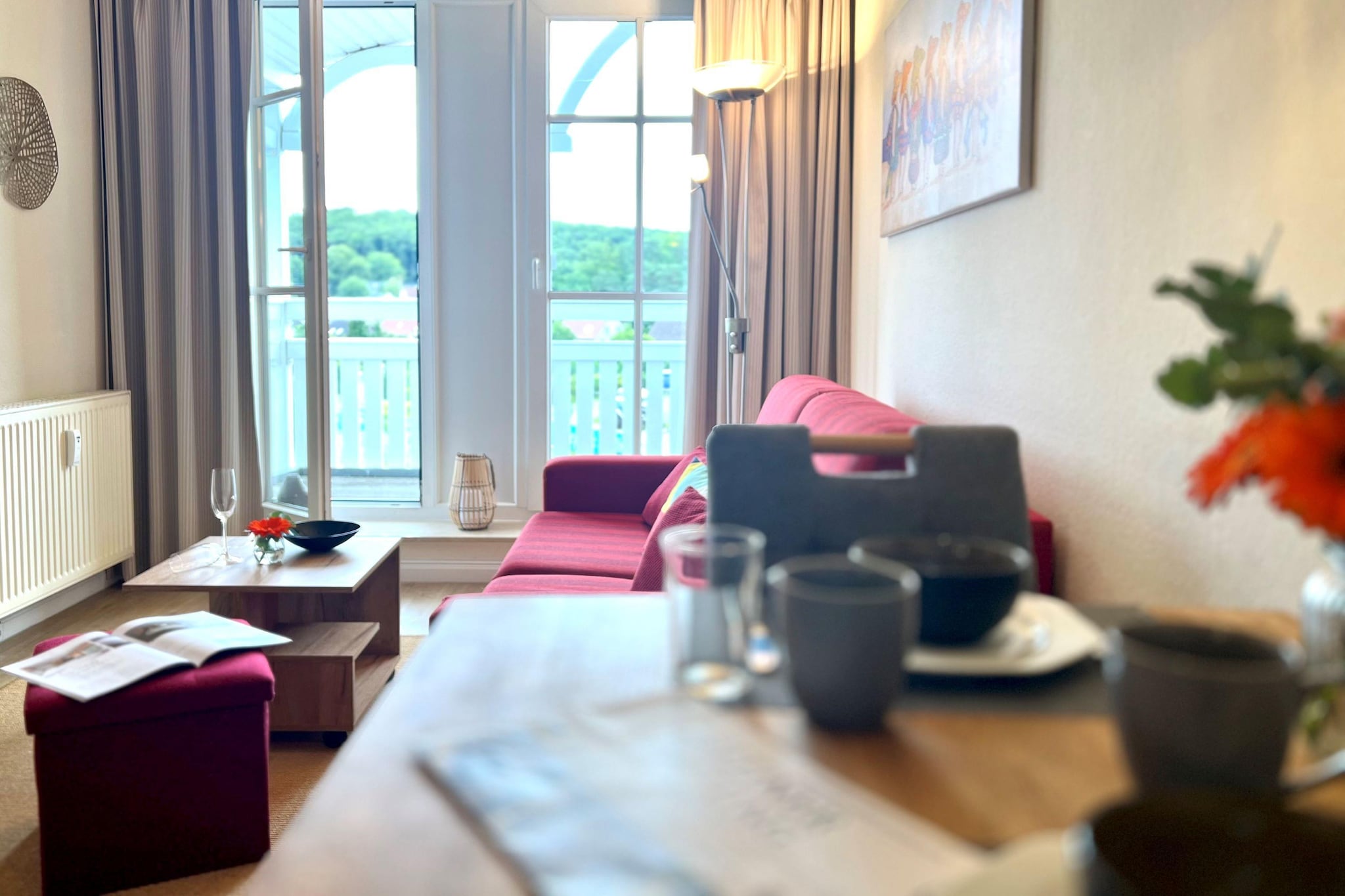 Typ L - Fewo Nr 470 im Seepark Sellin - Wohnzimmer