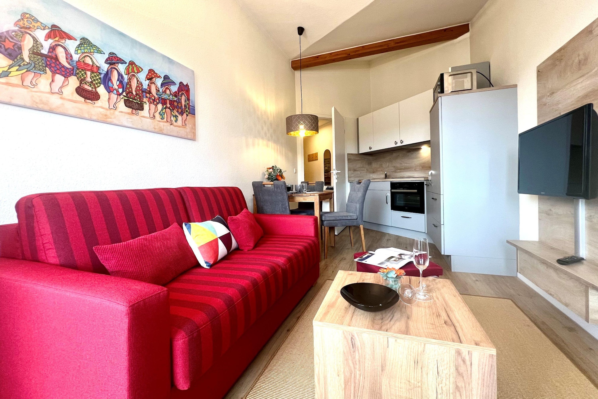Typ L - Fewo Nr 470 im Seepark Sellin - Wohnzimmer