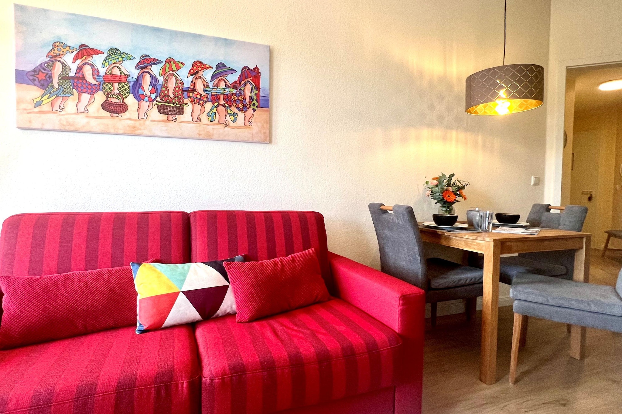 Typ L - Fewo Nr 470 im Seepark Sellin - Wohnzimmer