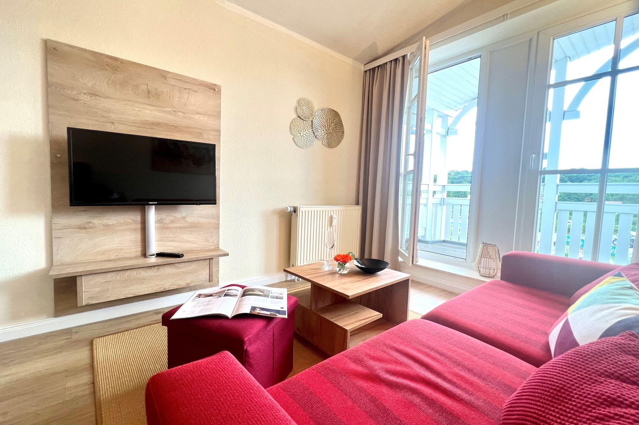 Typ L - Fewo Nr 470 im Seepark Sellin - Wohnzimmer