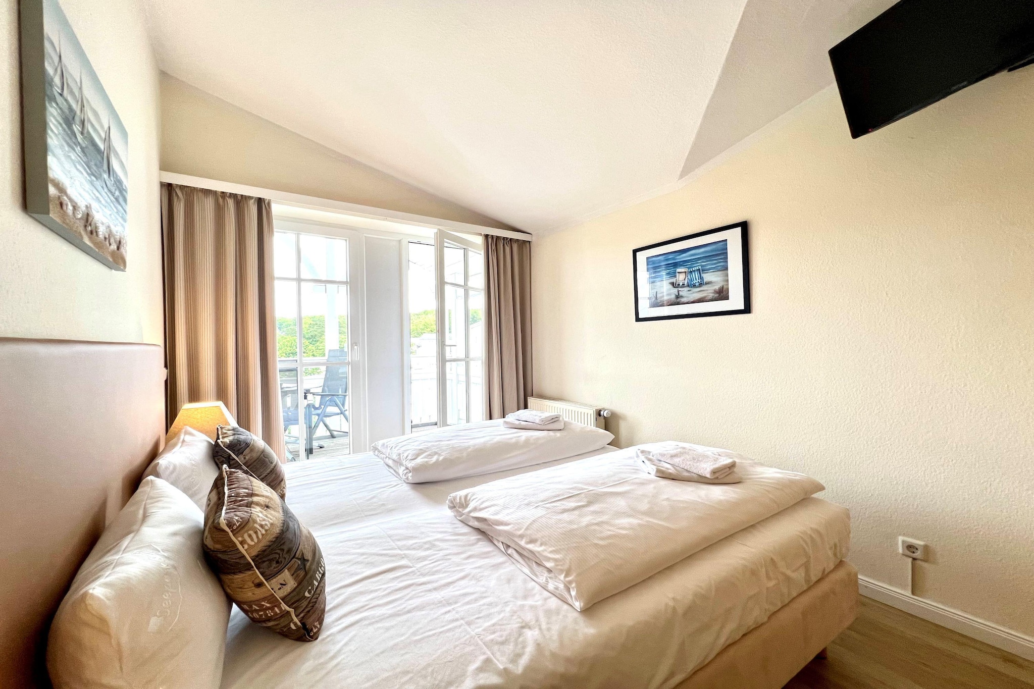 Typ L - Fewo Nr 470 im Seepark Sellin - Schlafzimmer