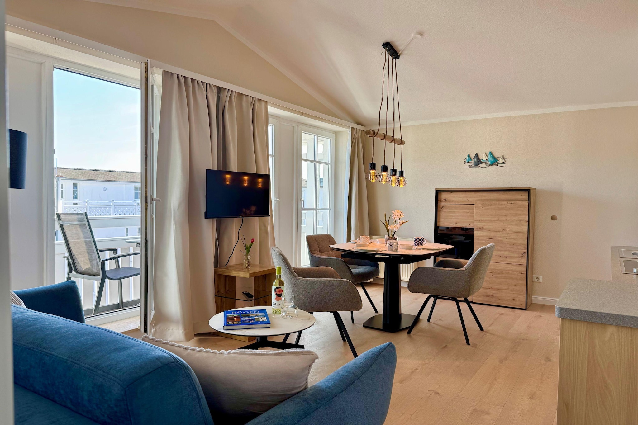 Typ L - Fewo Nr 471 im Seepark Sellin - Wohnzimmer