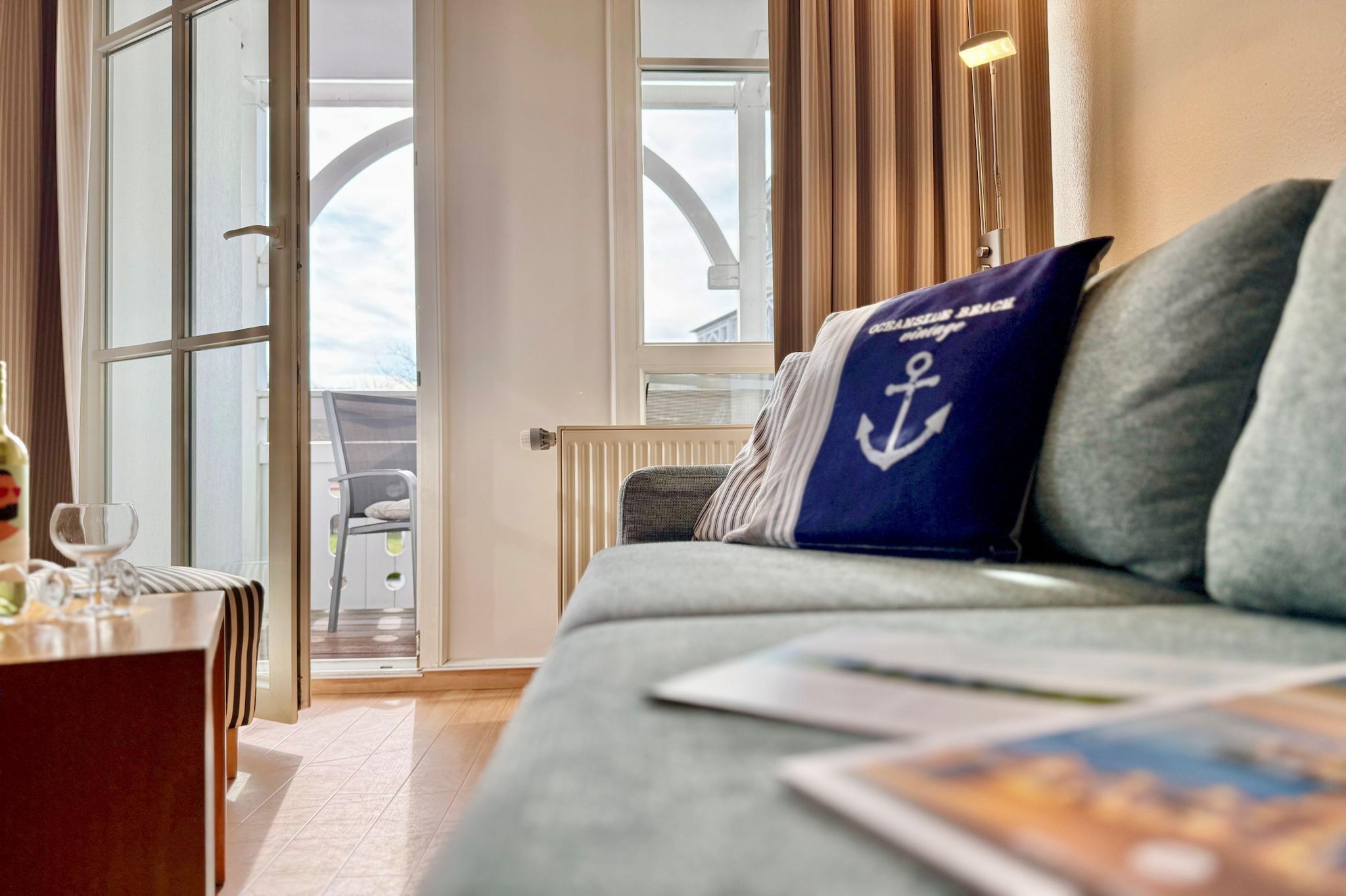 Typ L - Fewo Nr 608 im Seepark Sellin - Woonkamer