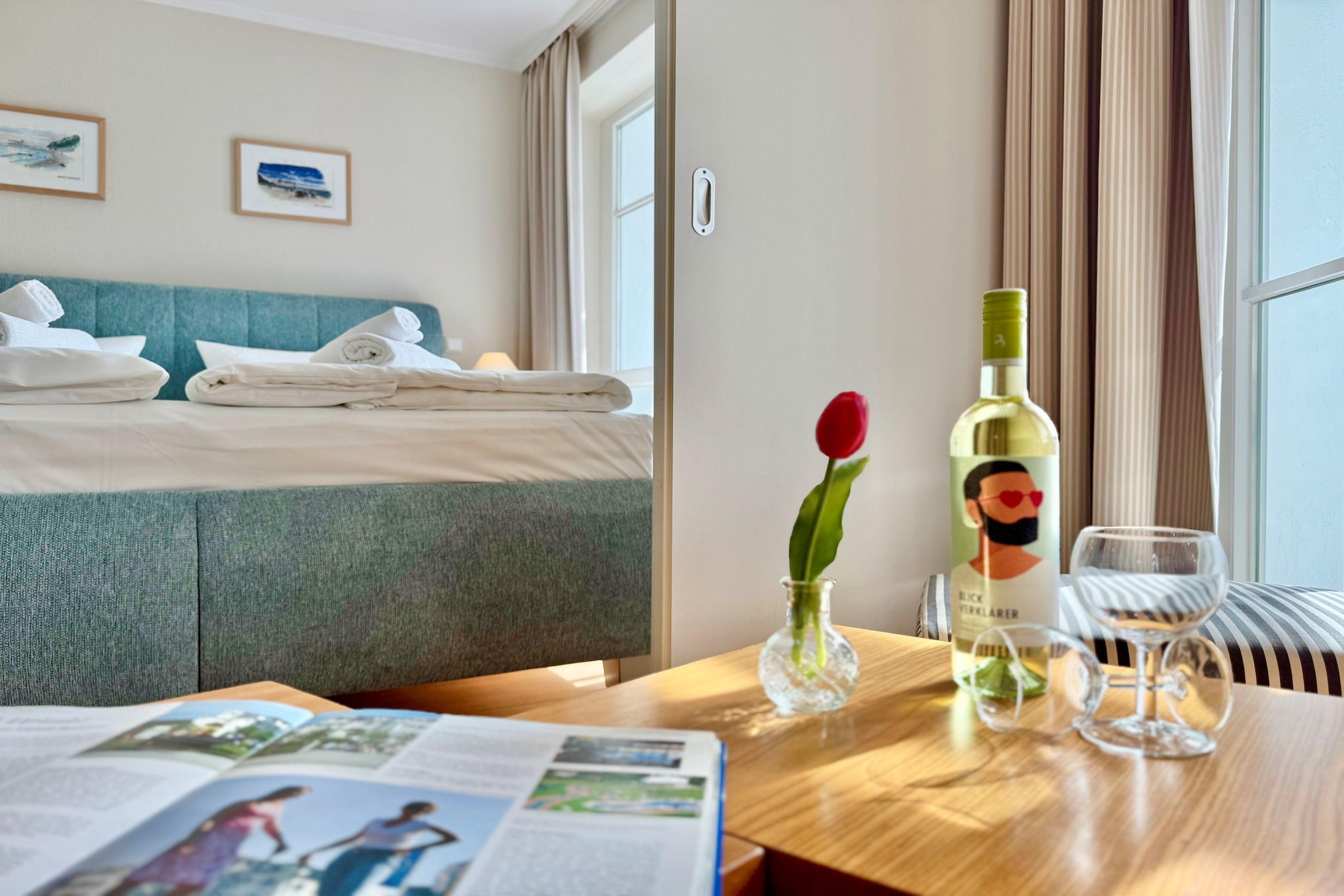 Typ L - Fewo Nr 608 im Seepark Sellin - Woonkamer