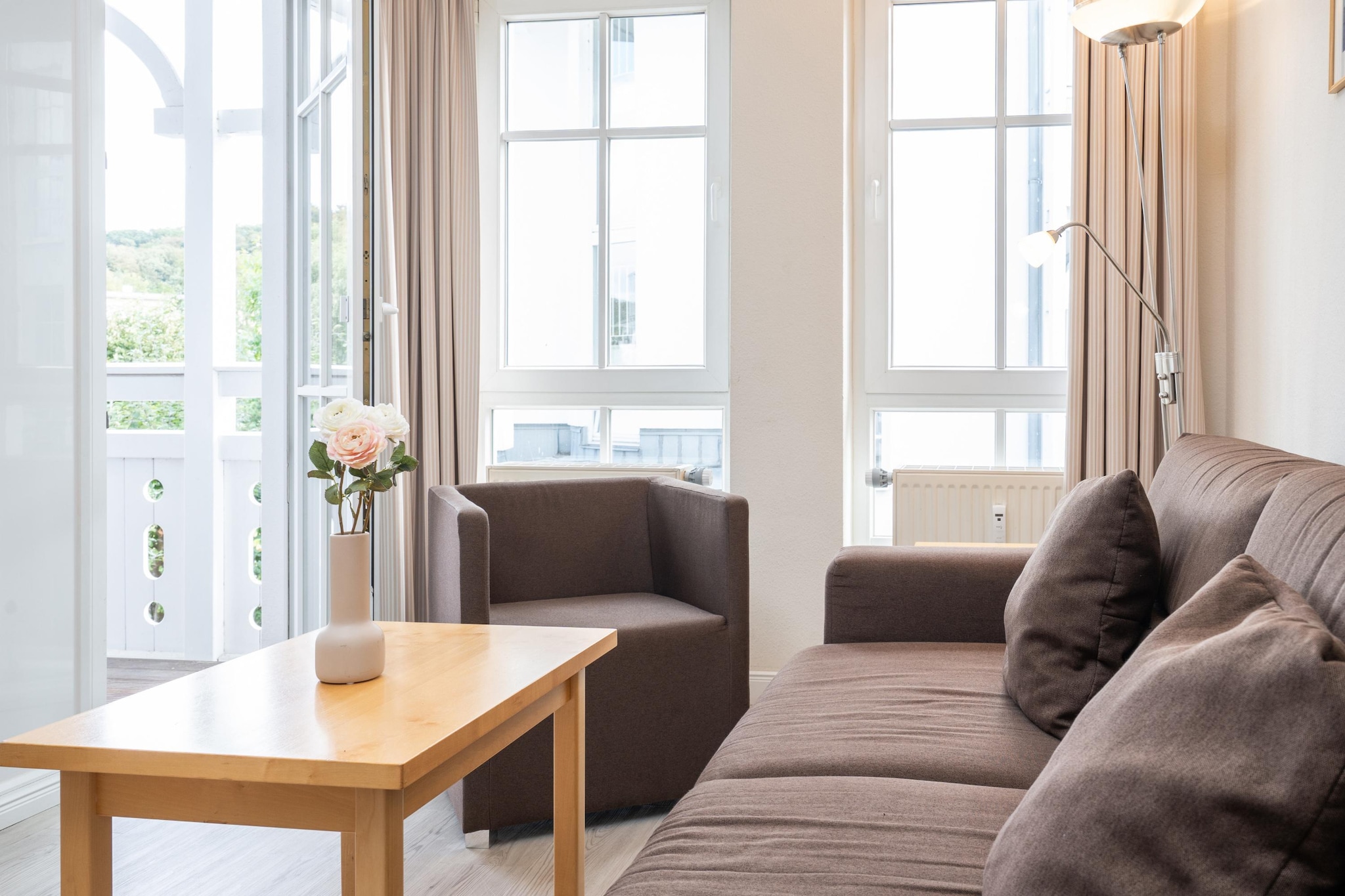Typ L - Fewo Nr 612 im Seepark Sellin - Woonkamer