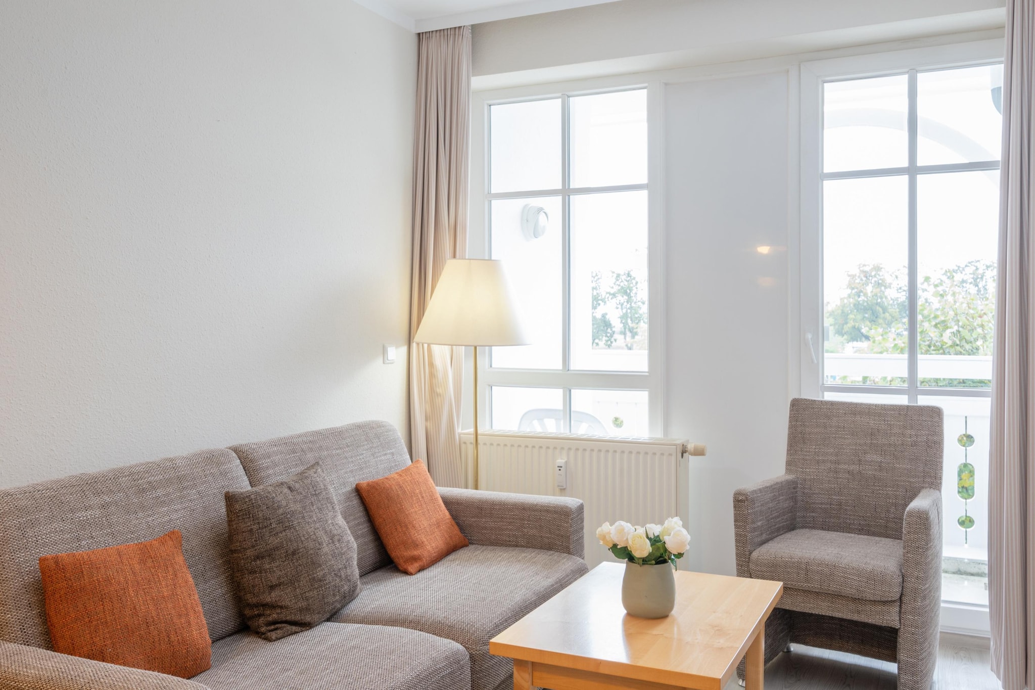Typ L - Fewo Nr 660 im Seepark Sellin - Woonkamer